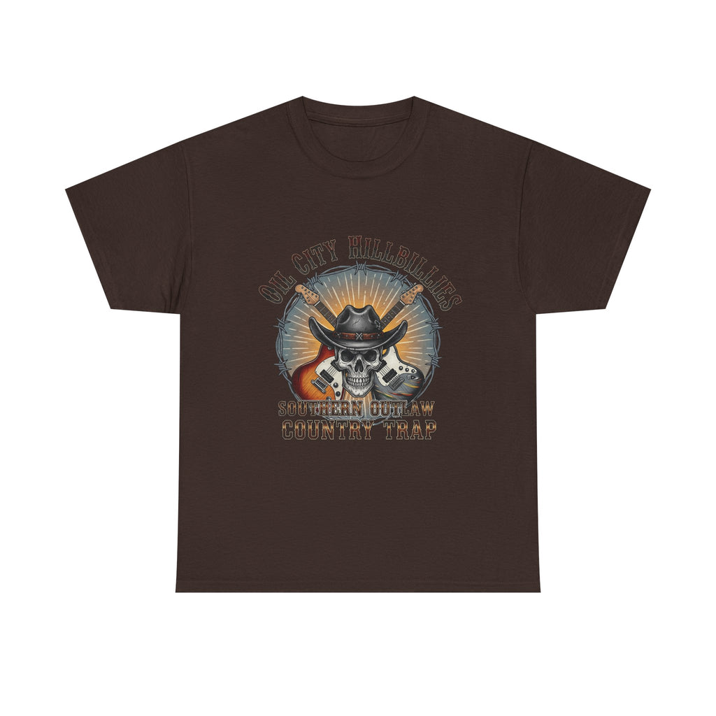Southern Outlaw Graphic Tee | Unisex Heavy Cotton Tee for Country Music Lovers, Festival Wear, Casual Style, Gift for Him/Her