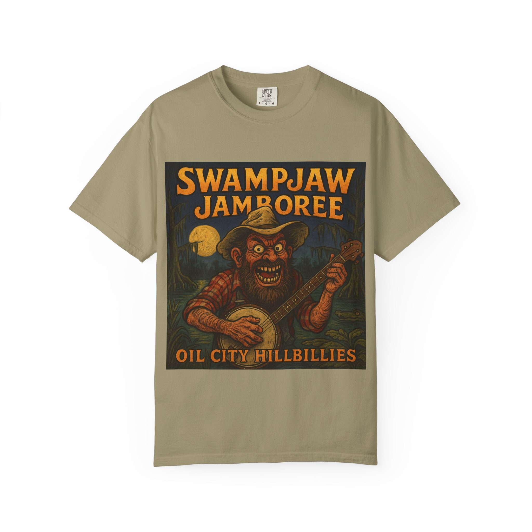 Swampjaw Jamboree Unisex T-Shirt, Vintage Music Tee, Casual Graphic Shirt, Fun Gift for Music Lovers, Festival Apparel