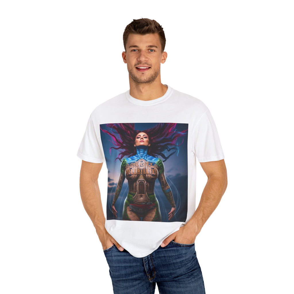 Mystical Spirit T-Shirt | Ethereal Oil City Hillbillies Art Tee, Unisex Graphic Shirt, Bohemian Style, Gift for Her, Festival Wear, Unique Artwear