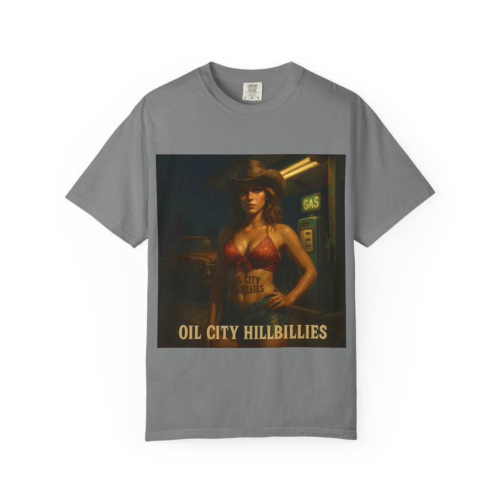 Vintage Oil City Hillbillies T-Shirt, Retro Graphic Tee for Country Lovers, Casual Wear, Music Festival Apparel, Unique Gift Idea