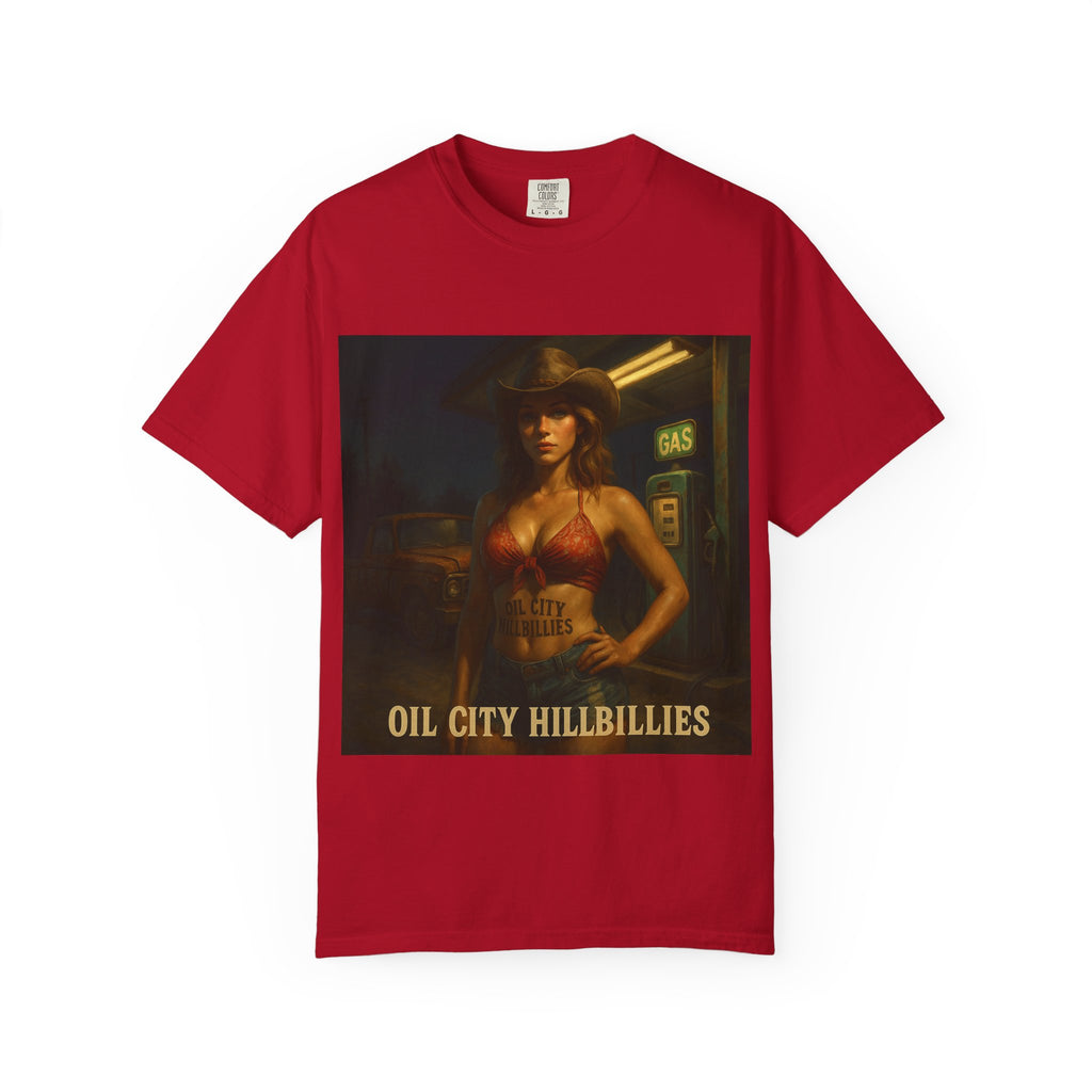 Vintage Oil City Hillbillies T-Shirt, Retro Graphic Tee for Country Lovers, Casual Wear, Music Festival Apparel, Unique Gift Idea