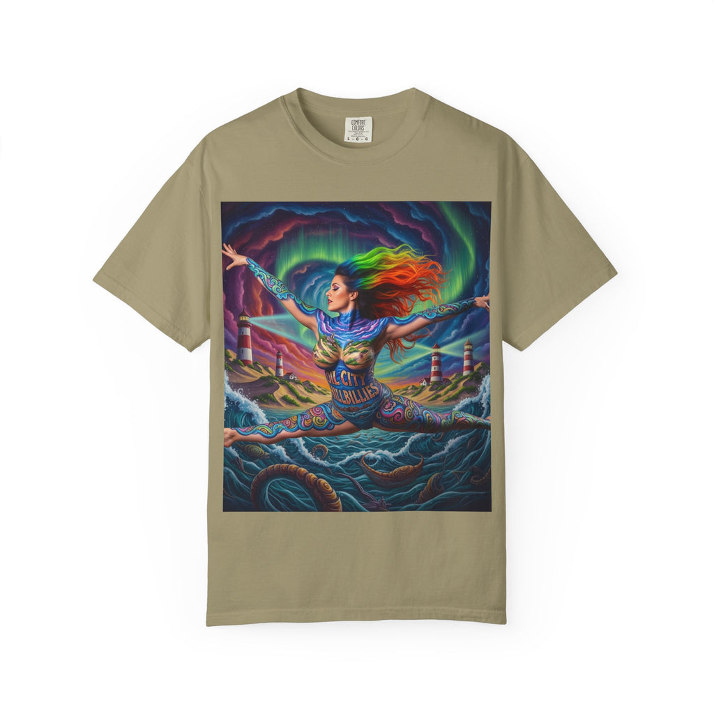 Oil City Hillbillies Colorful Spirit Unisex T-Shirt, Artistic Graphic Tee, Casual Wear, Gift for Art Lovers, Summer Festival Fashion