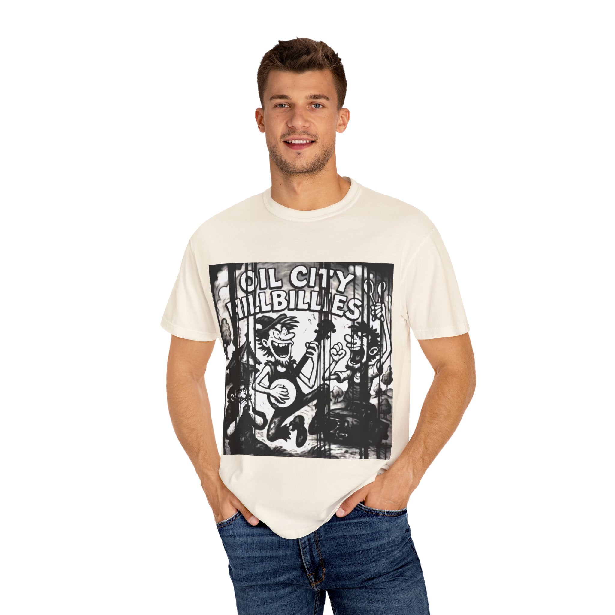 Vintage-Inspired Music T-Shirt | Oil City Hillbillies Graphic | Unisex Cotton Tee for Music Lovers, Festivals, Gifts, Casual Wear, [...]