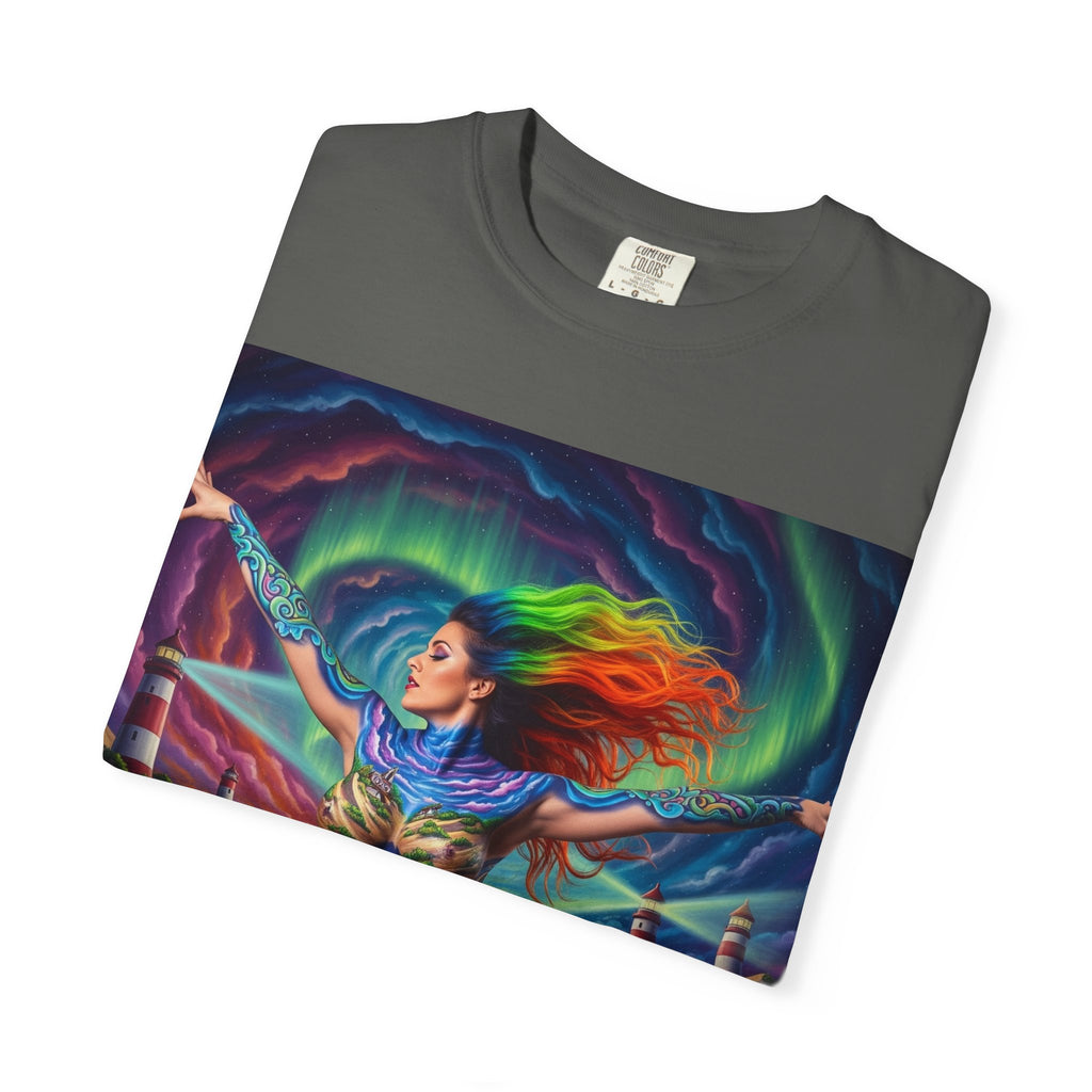 Oil City Hillbillies Colorful Spirit Unisex T-Shirt, Artistic Graphic Tee, Casual Wear, Gift for Art Lovers, Summer Festival Fashion