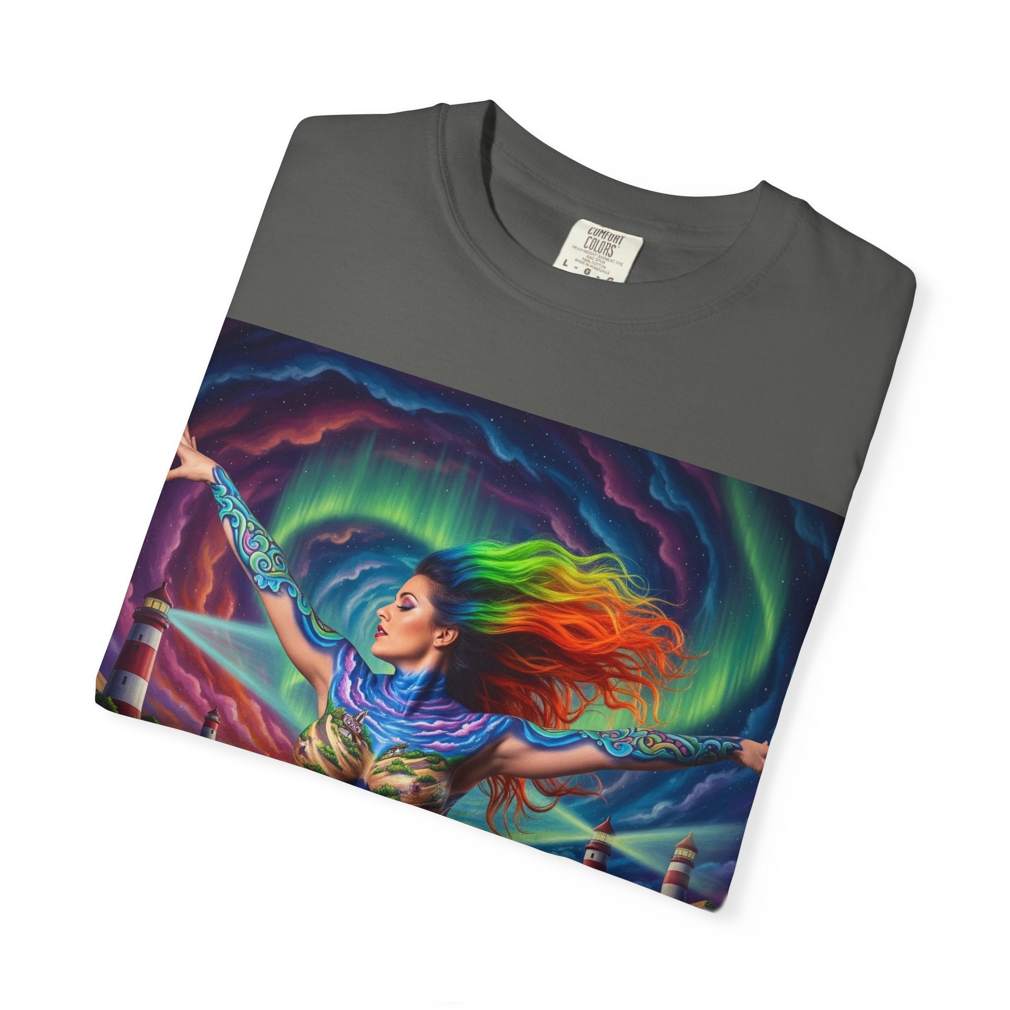 Oil City Hillbillies Colorful Spirit Unisex T-Shirt, Artistic Graphic Tee, Casual Wear, Gift for Art Lovers, Summer Festival Fashion
