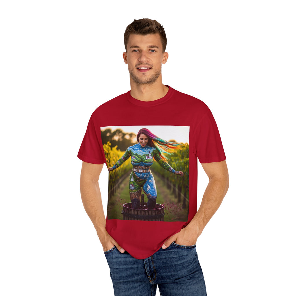 Vibrant Art T-Shirt, Colorful Graphic Tee, Eco-Friendly Cotton Shirt, Unique Gift for Art Lovers, Festival Wear, Casual Everyday Top