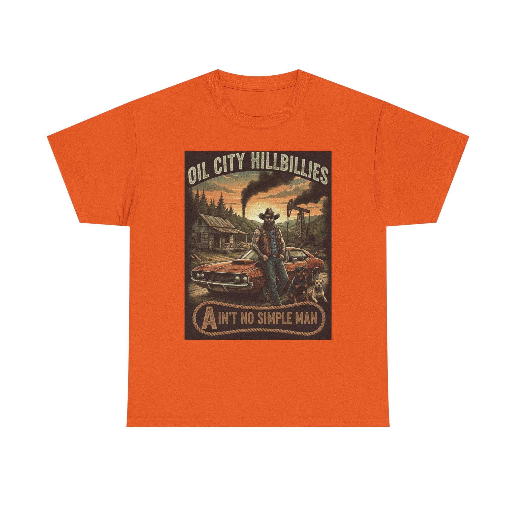 Oil City Hillbillies Unisex T-Shirt - Ain't No Simple Man Graphic Tee