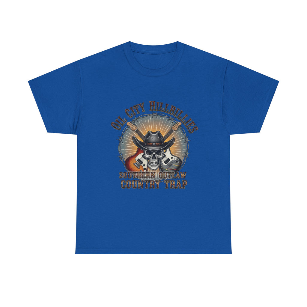 Southern Outlaw Graphic Tee | Unisex Heavy Cotton Tee for Country Music Lovers, Festival Wear, Casual Style, Gift for Him/Her