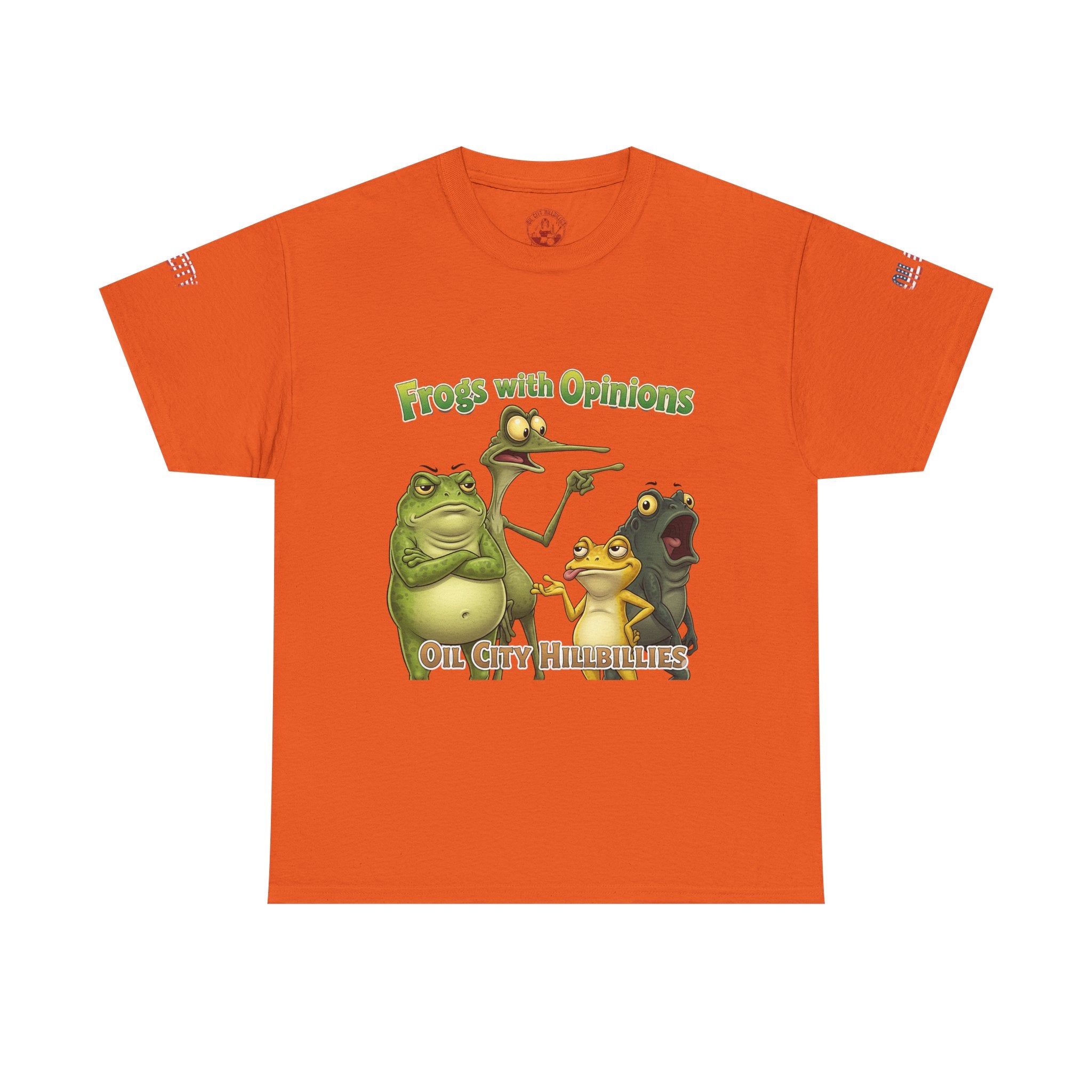 Frogs with Opinions Unisex Tee - Oil City Hillbillies Official Merchandise