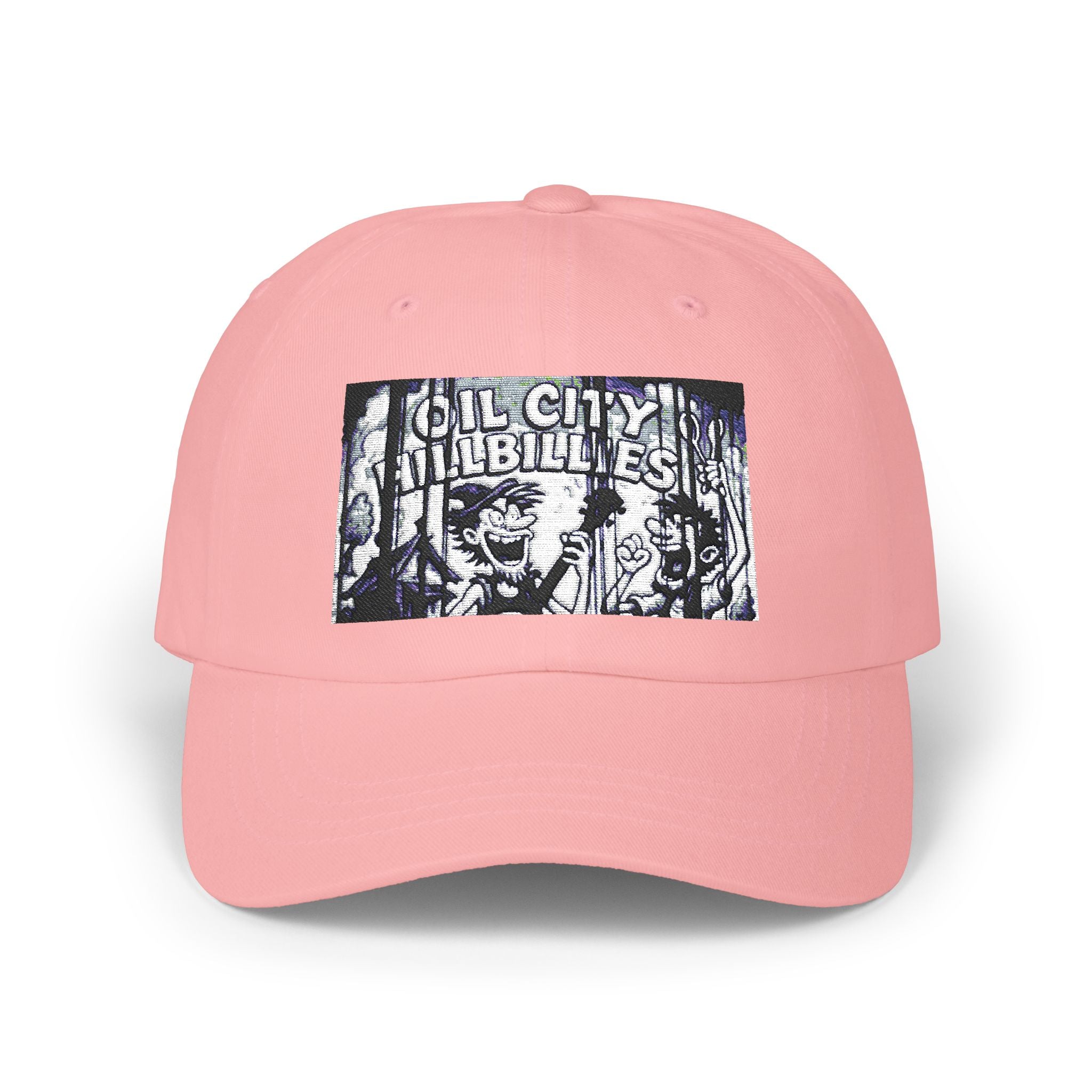 Oil City Hillbillies Vintage-Inspired Dad Cap with Graphic Design, Casual Hat for Dads, Perfect Father’s Day Gift, Relaxed Fit Cap, Summer Accessory
