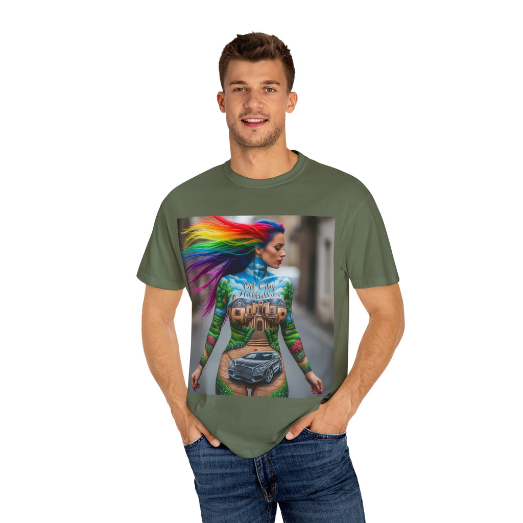 Vibrant Graphic T-Shirt for Creative Souls | Unisex Tee, Festival Wear, Casual Street Style, Gift for Art Lovers