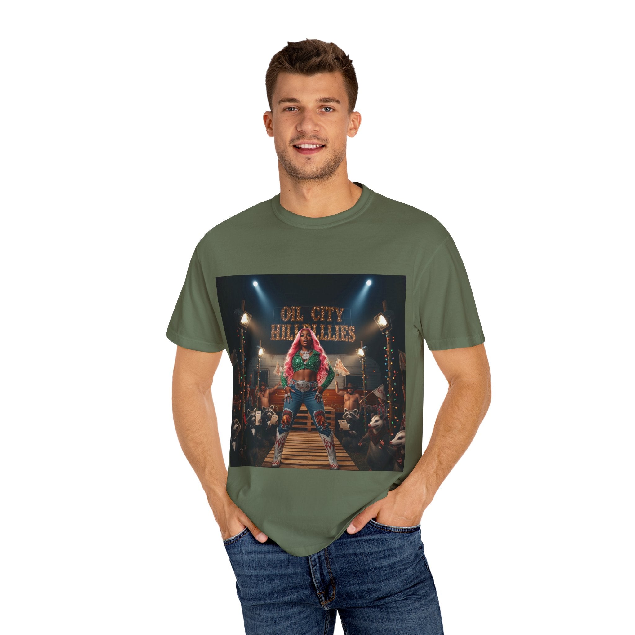 Vintage Oil City T-shirt - Bold Graphic Tee for Music Lovers, Perfect for Concerts, Festivals, Gifts, Everyday Wear