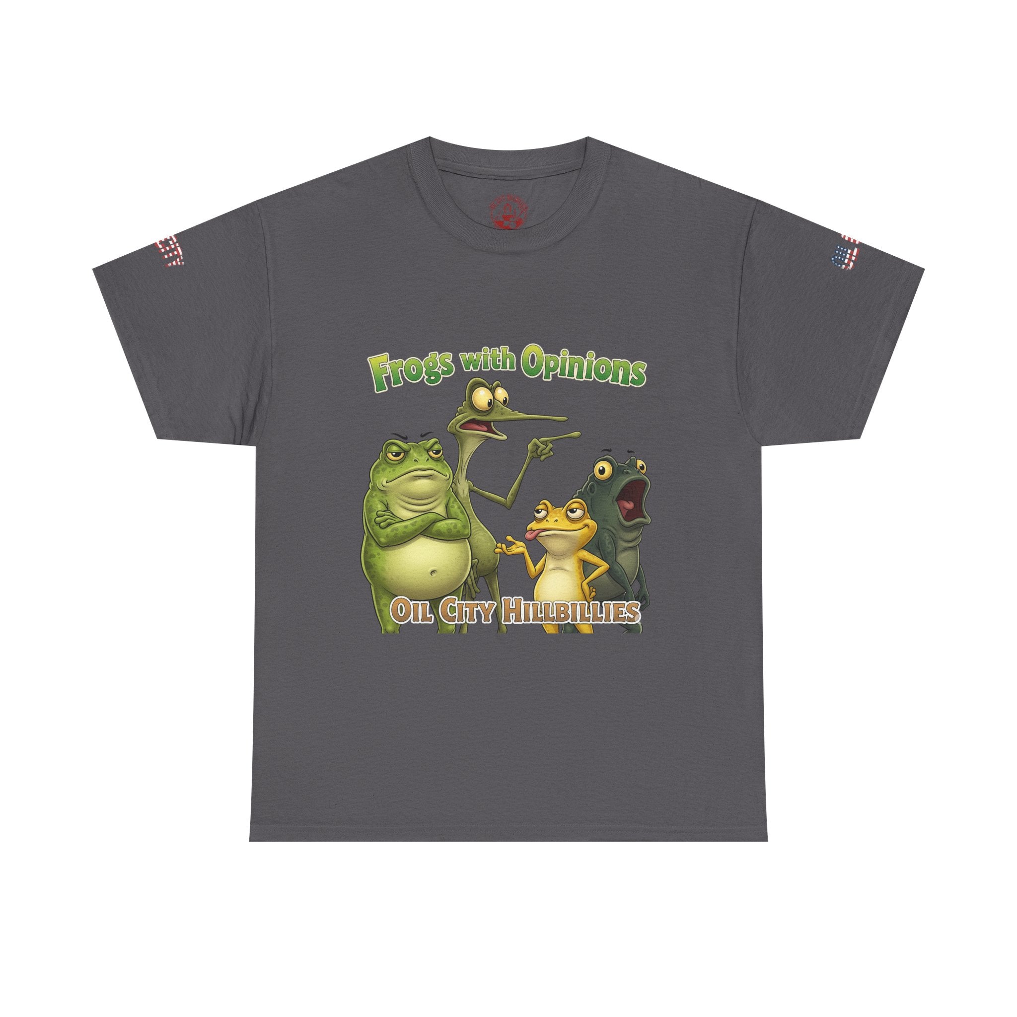 Frogs with Opinions Unisex Tee - Oil City Hillbillies Official Merchandise