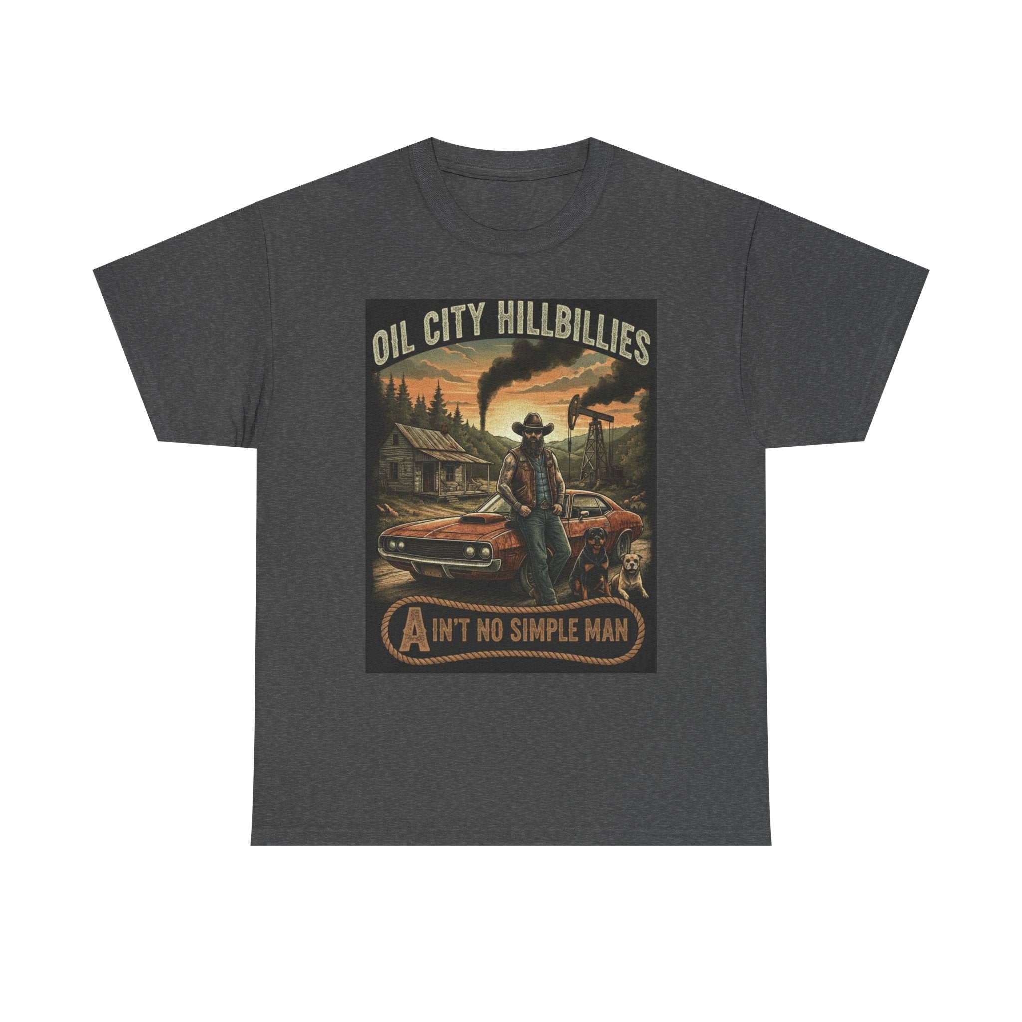 Oil City Hillbillies Unisex T-Shirt - Ain't No Simple Man Graphic Tee