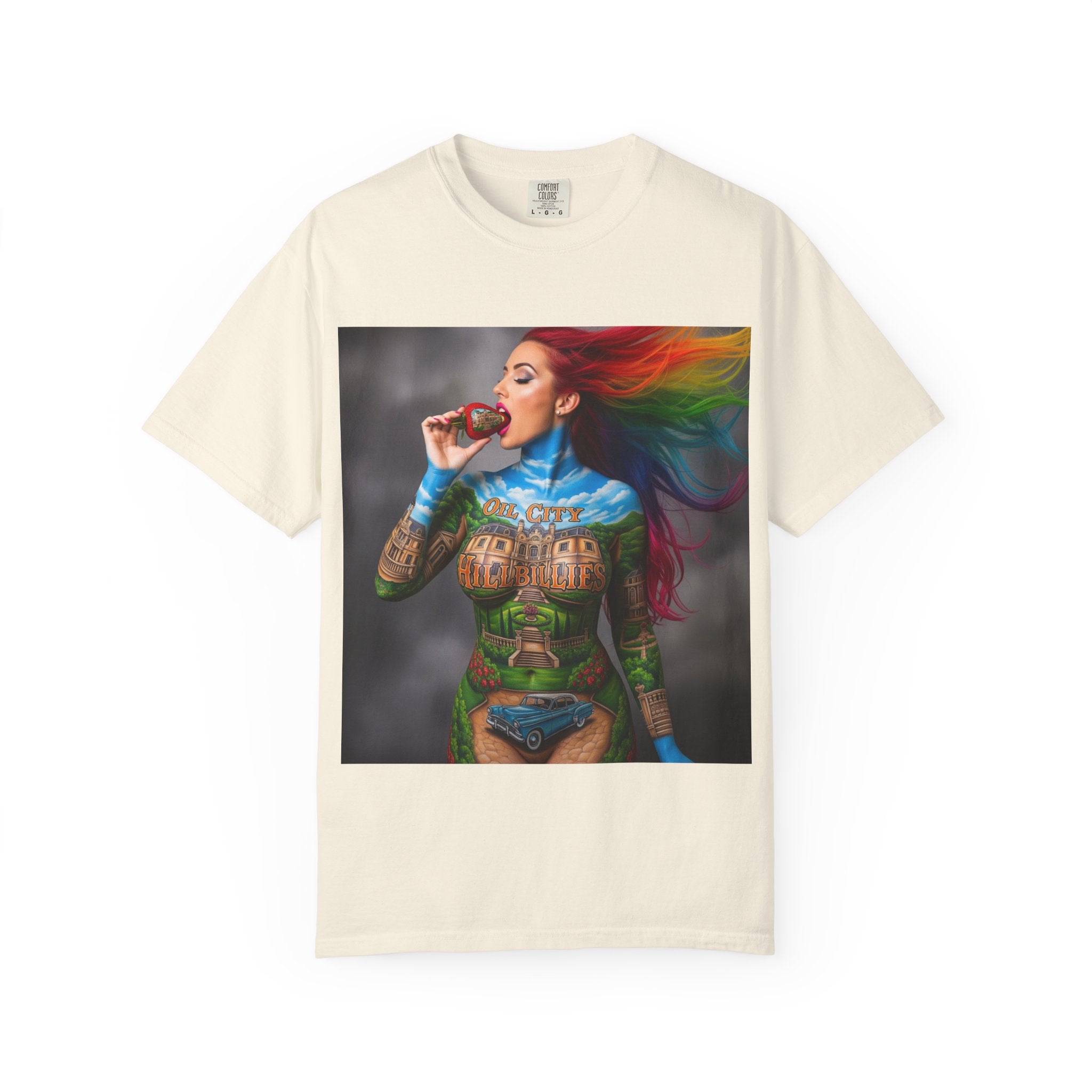 Vibrant Art-Inspired Unisex T-Shirt, Unique Graphic Tee for Art Lovers, Colorful Casual Wear, Gift for Creative Souls, Festival Clothing