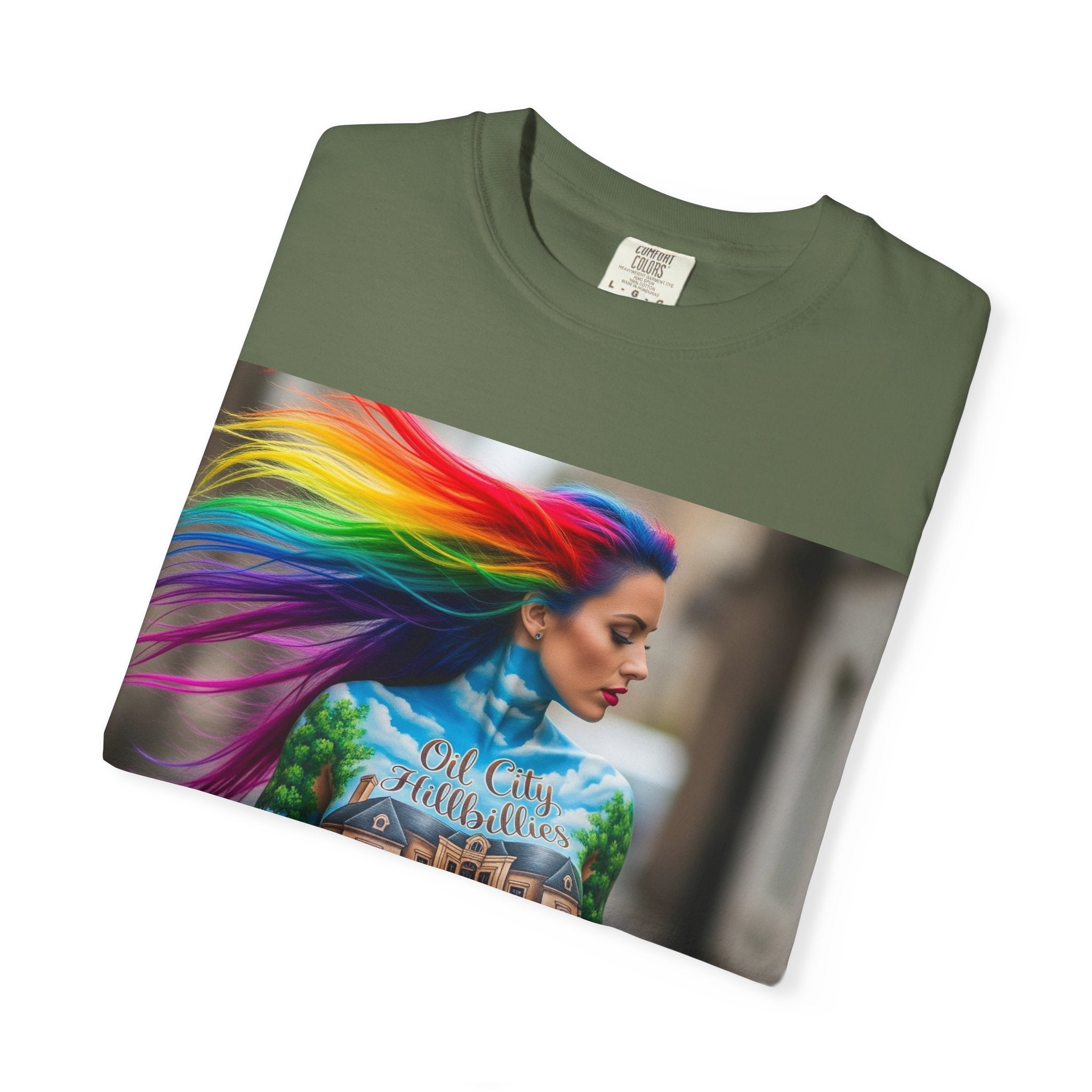 Vibrant Graphic T-Shirt for Creative Souls | Unisex Tee, Festival Wear, Casual Street Style, Gift for Art Lovers