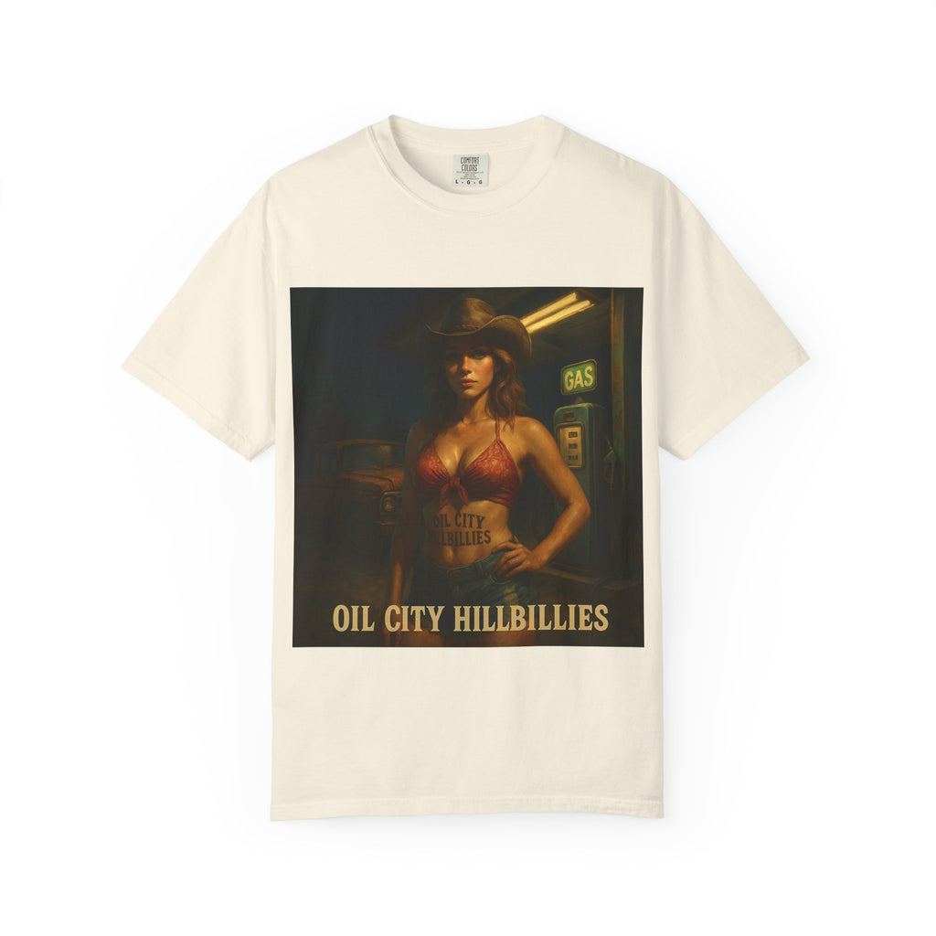 Vintage Oil City Hillbillies T-Shirt, Retro Graphic Tee for Country Lovers, Casual Wear, Music Festival Apparel, Unique Gift Idea