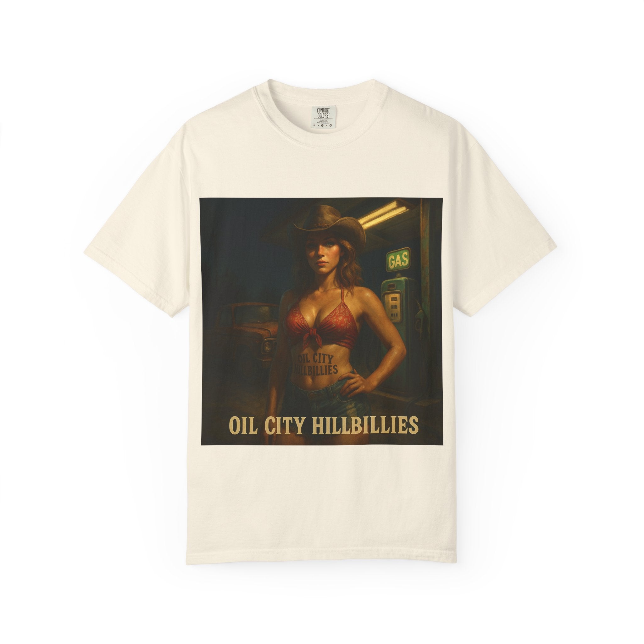 Vintage Oil City Hillbillies T-Shirt, Retro Graphic Tee for Country Lovers, Casual Wear, Music Festival Apparel, Unique Gift Idea