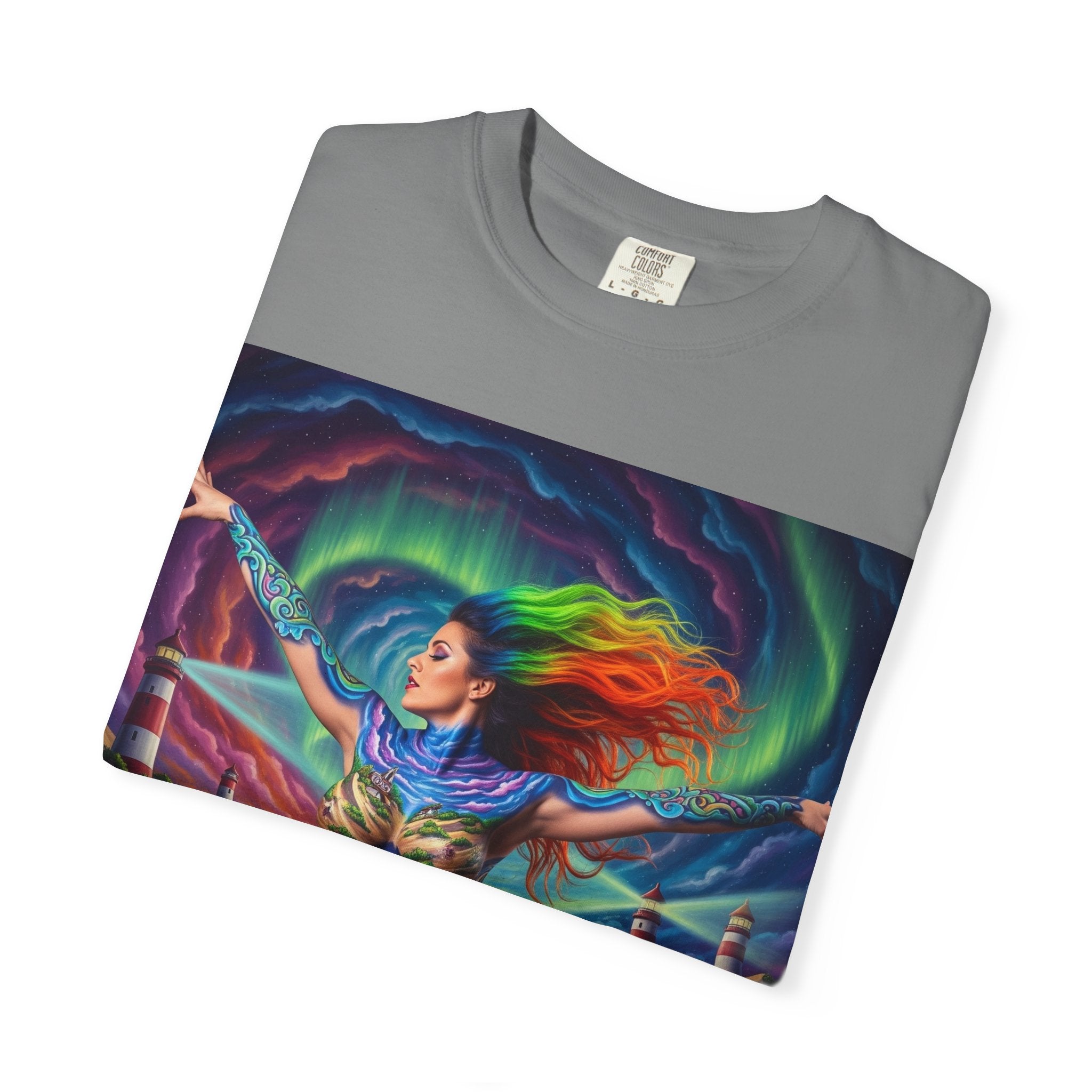 Oil City Hillbillies Colorful Spirit Unisex T-Shirt, Artistic Graphic Tee, Casual Wear, Gift for Art Lovers, Summer Festival Fashion