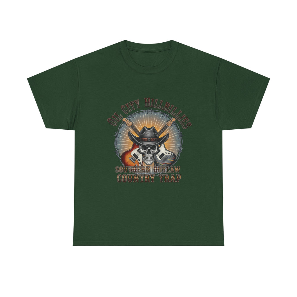 Southern Outlaw Graphic Tee | Unisex Heavy Cotton Tee for Country Music Lovers, Festival Wear, Casual Style, Gift for Him/Her