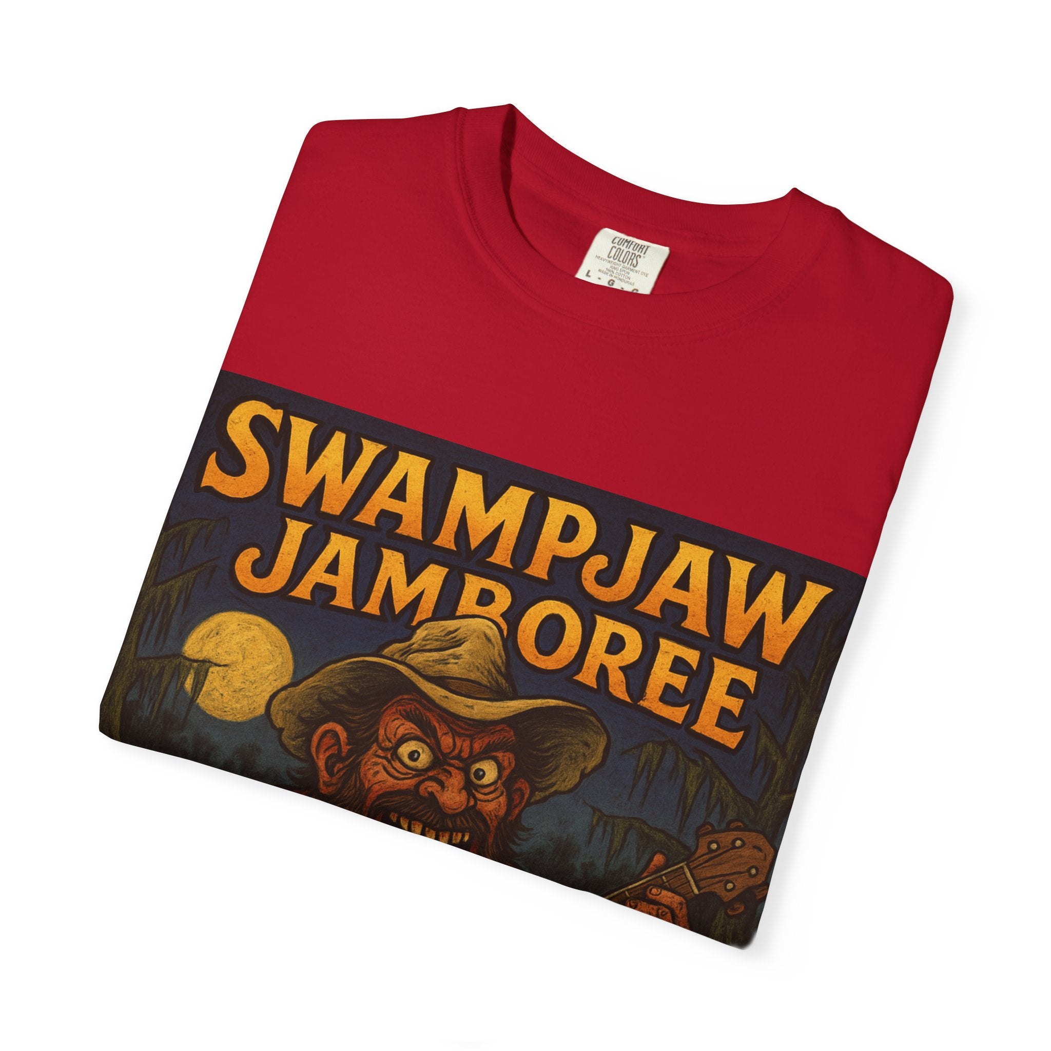 Swampjaw Jamboree Unisex T-Shirt, Vintage Music Tee, Casual Graphic Shirt, Fun Gift for Music Lovers, Festival Apparel
