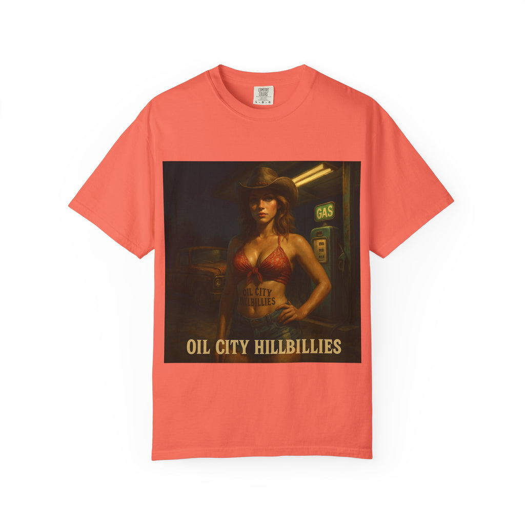 Vintage Oil City Hillbillies T-Shirt, Retro Graphic Tee for Country Lovers, Casual Wear, Music Festival Apparel, Unique Gift Idea
