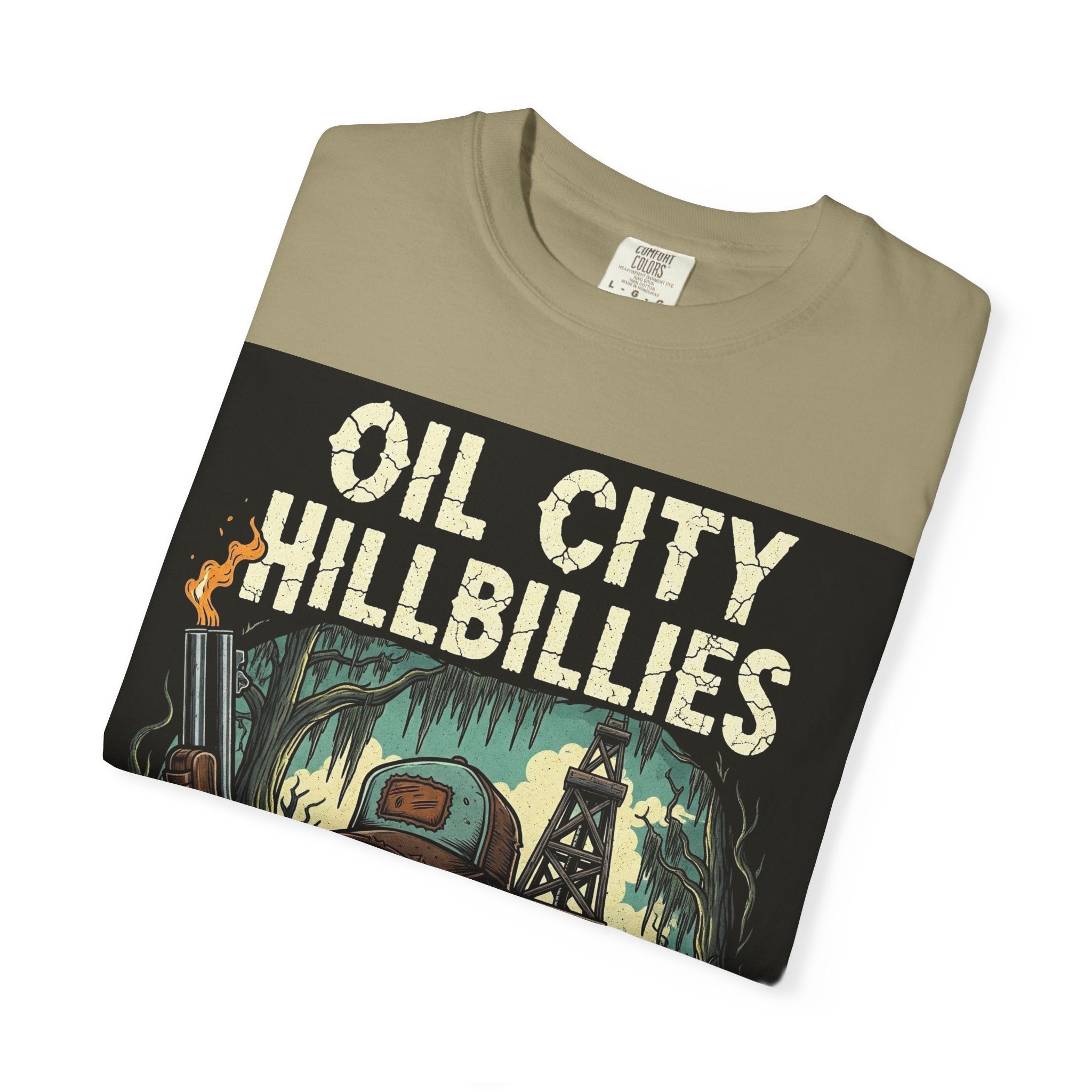 Oil City Hillbillies Unisex T-Shirt – Vintage Graphic Tee, Funny Gift, Casual Wear, Festive Party Shirt, 90s Nostalgia Style