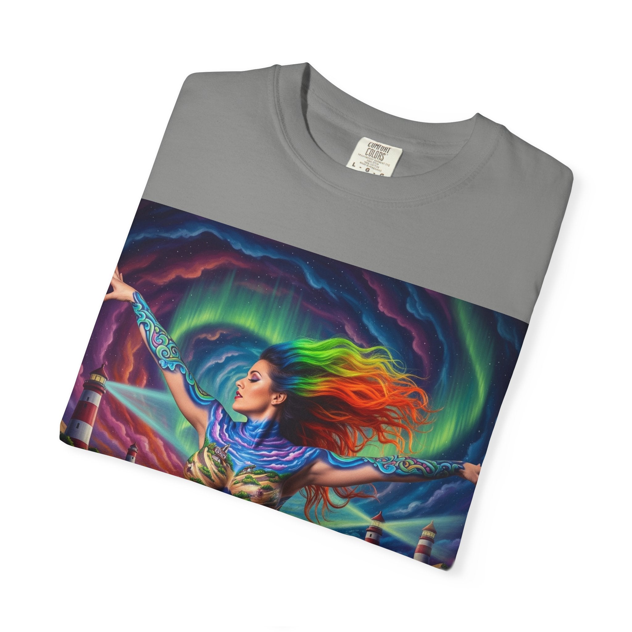 Oil City Hillbillies Colorful Spirit Unisex T-Shirt, Artistic Graphic Tee, Casual Wear, Gift for Art Lovers, Summer Festival Fashion