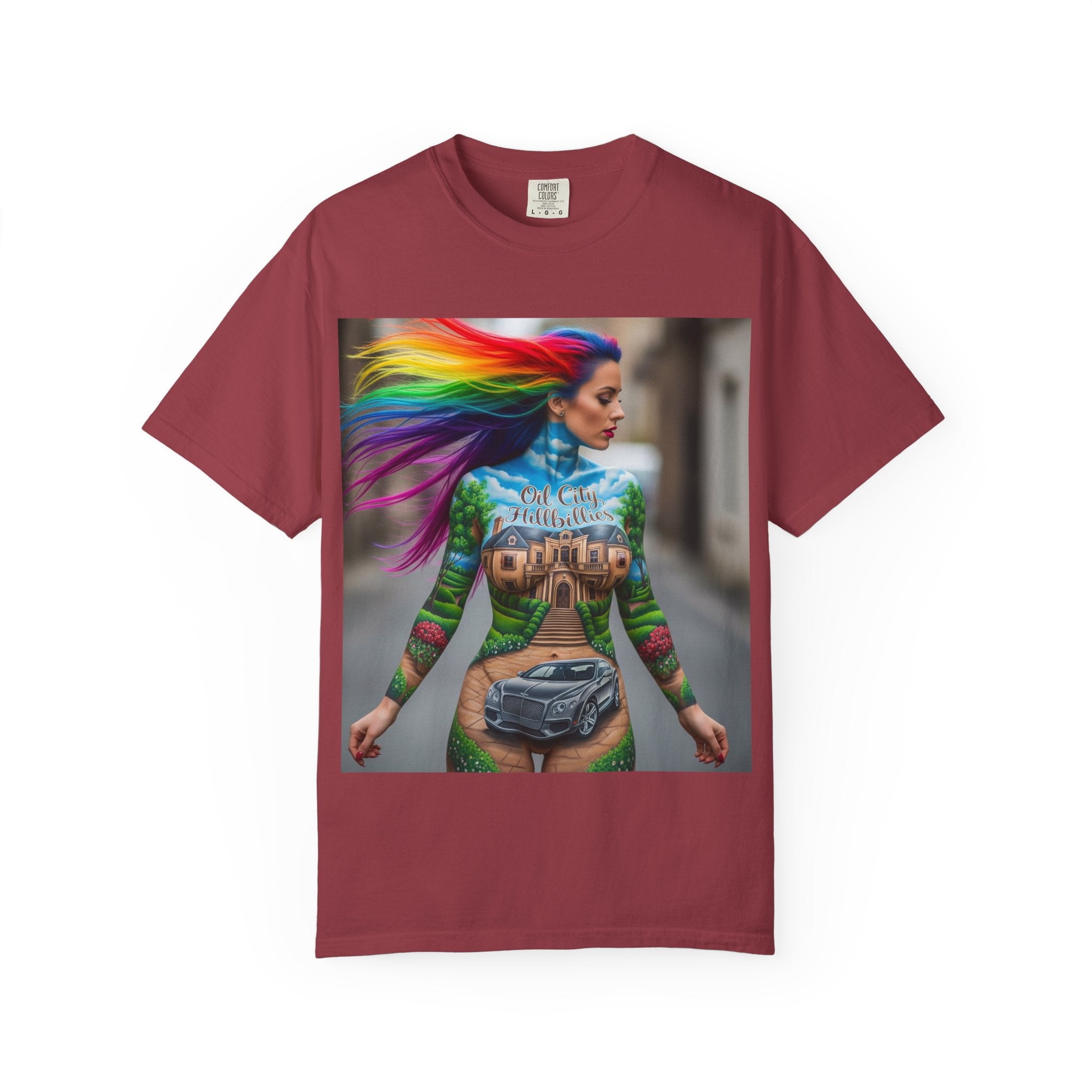 Vibrant Graphic T-Shirt for Creative Souls | Unisex Tee, Festival Wear, Casual Street Style, Gift for Art Lovers
