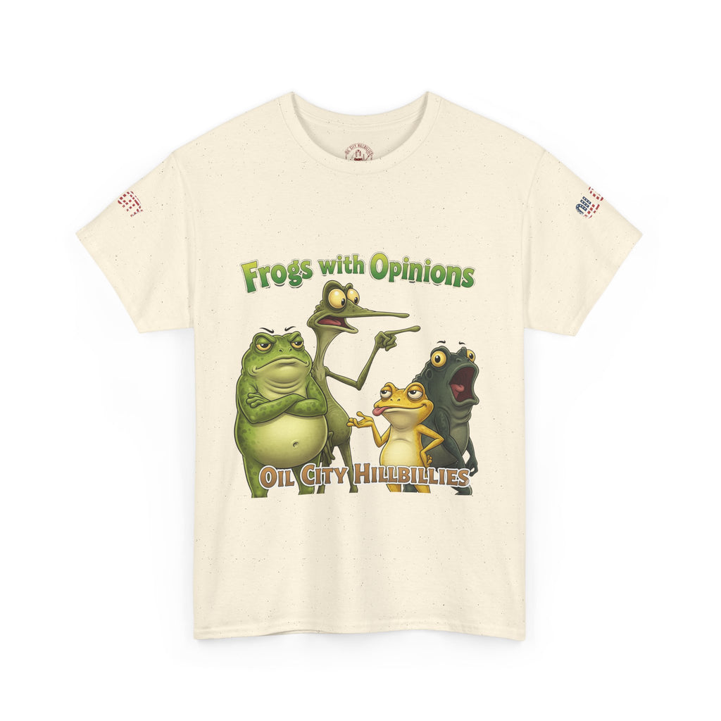 Frogs with Opinions Unisex Tee - Oil City Hillbillies Official Merchandise