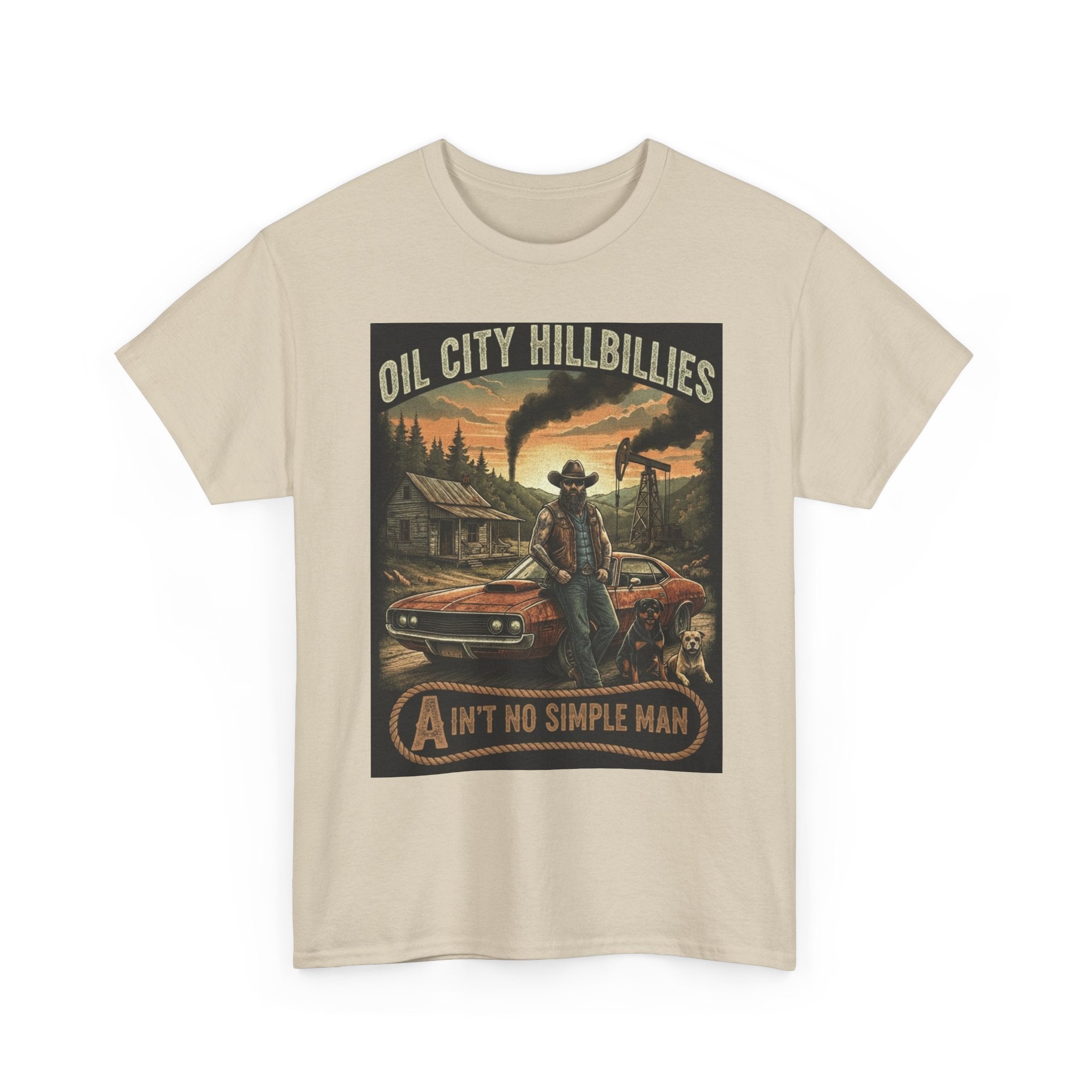 Oil City Hillbillies Unisex T-Shirt - Ain't No Simple Man Graphic Tee