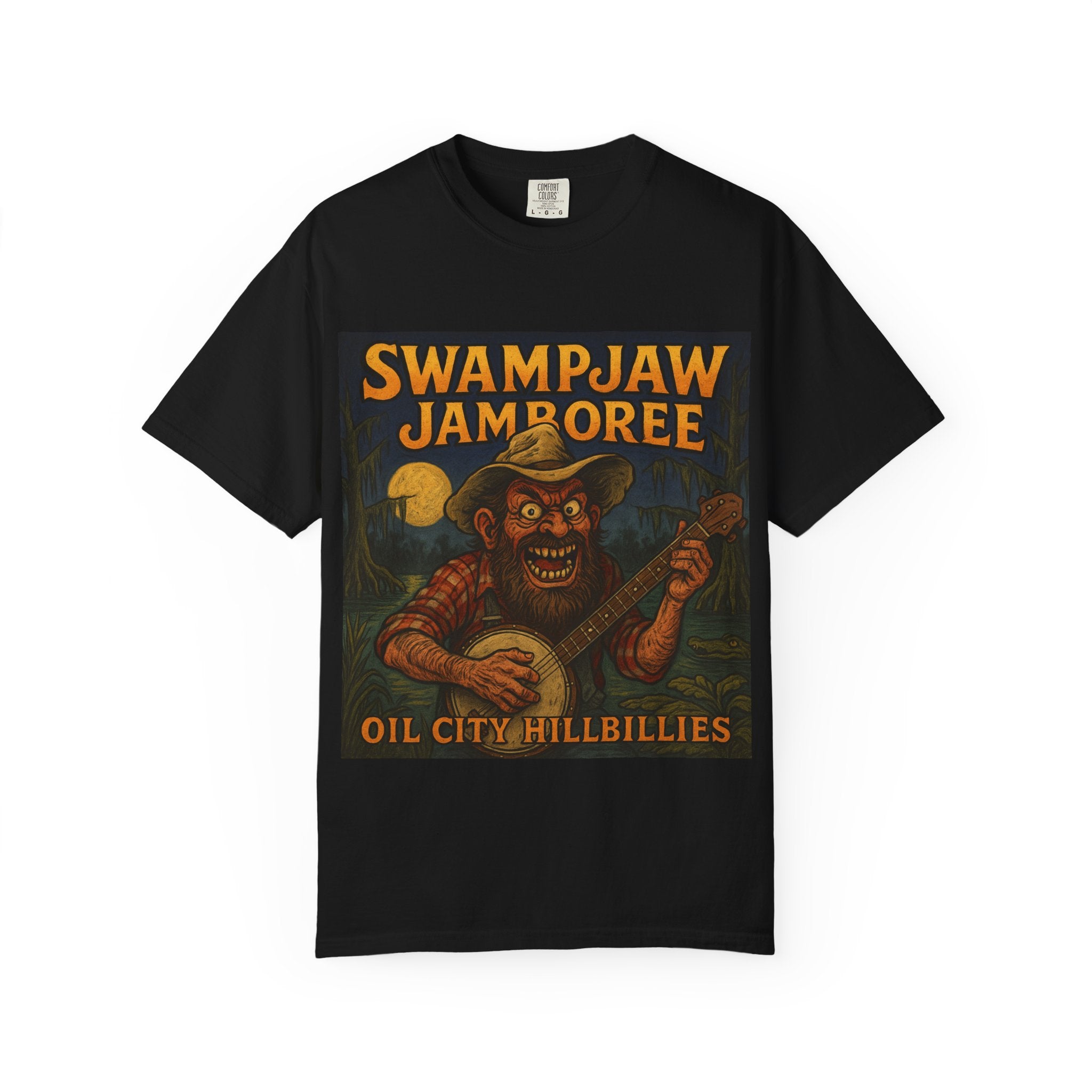 Swampjaw Jamboree Unisex T-Shirt, Vintage Music Tee, Casual Graphic Shirt, Fun Gift for Music Lovers, Festival Apparel