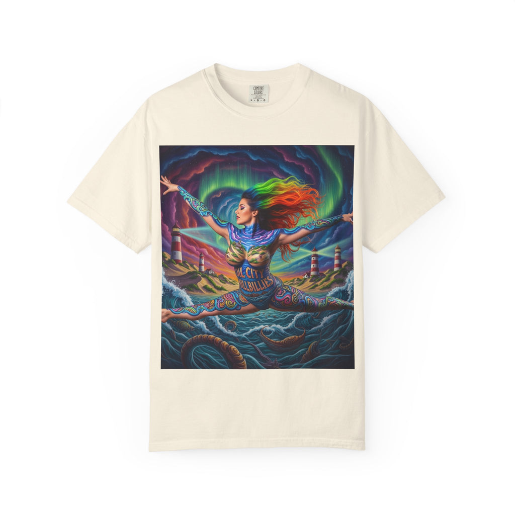 Oil City Hillbillies Colorful Spirit Unisex T-Shirt, Artistic Graphic Tee, Casual Wear, Gift for Art Lovers, Summer Festival Fashion