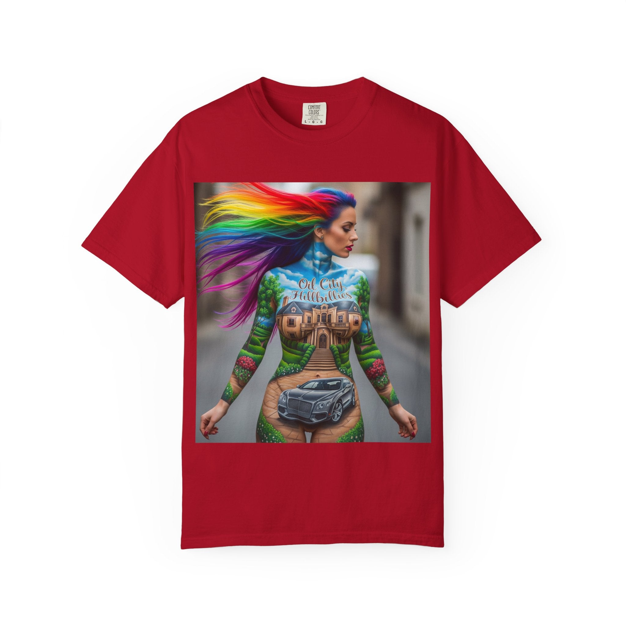 Vibrant Graphic T-Shirt for Creative Souls | Unisex Tee, Festival Wear, Casual Street Style, Gift for Art Lovers