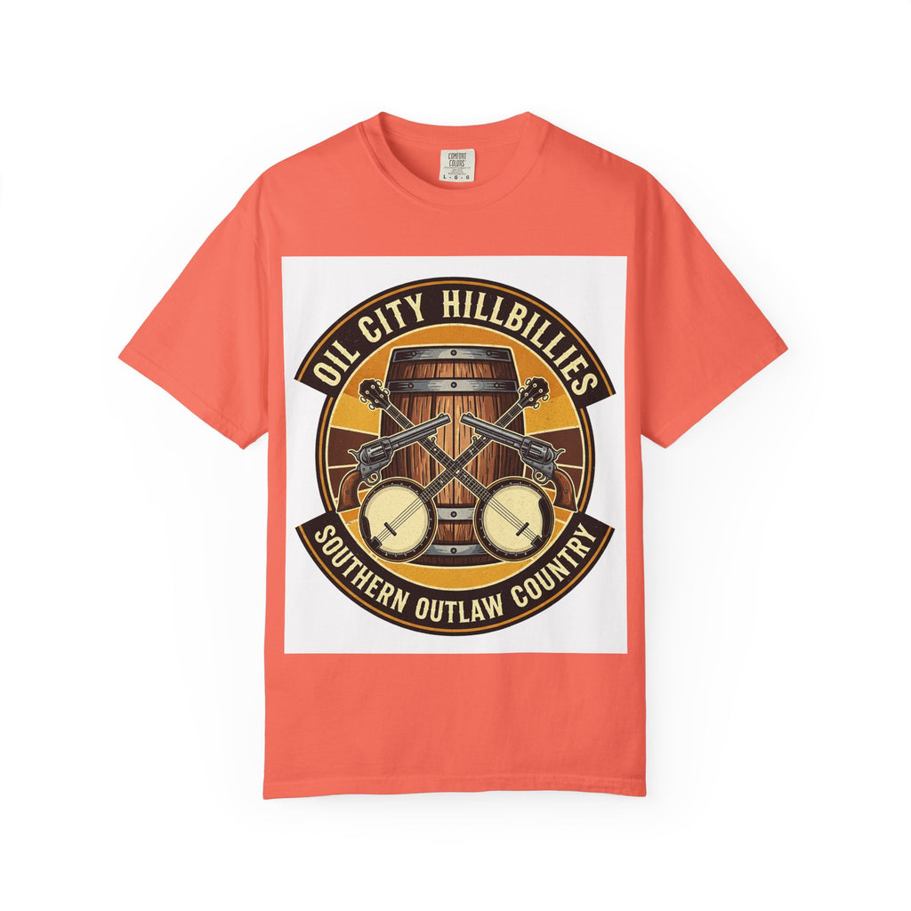 Oil City Hillbillies T-Shirt | Southern Outlaw Country Tee, Music Lover Gift, Vintage Style Shirt, Casual Outfit, Festival Apparel