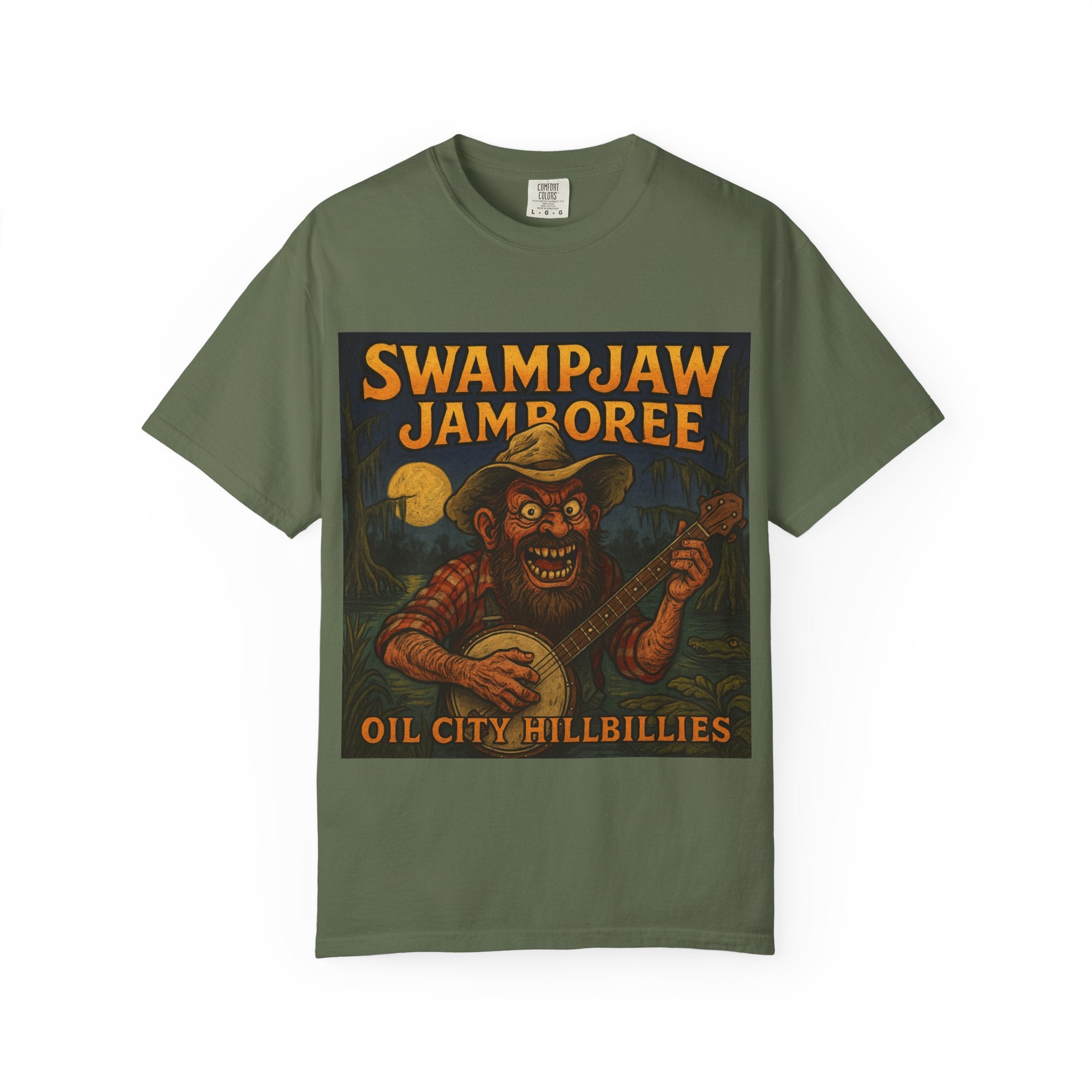 Swampjaw Jamboree Unisex T-Shirt, Vintage Music Tee, Casual Graphic Shirt, Fun Gift for Music Lovers, Festival Apparel