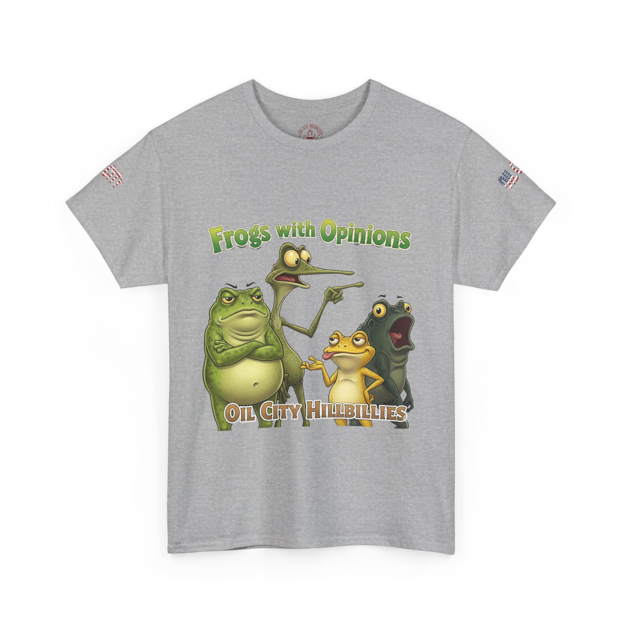 Frogs with Opinions Unisex Tee - Oil City Hillbillies Official Merchandise