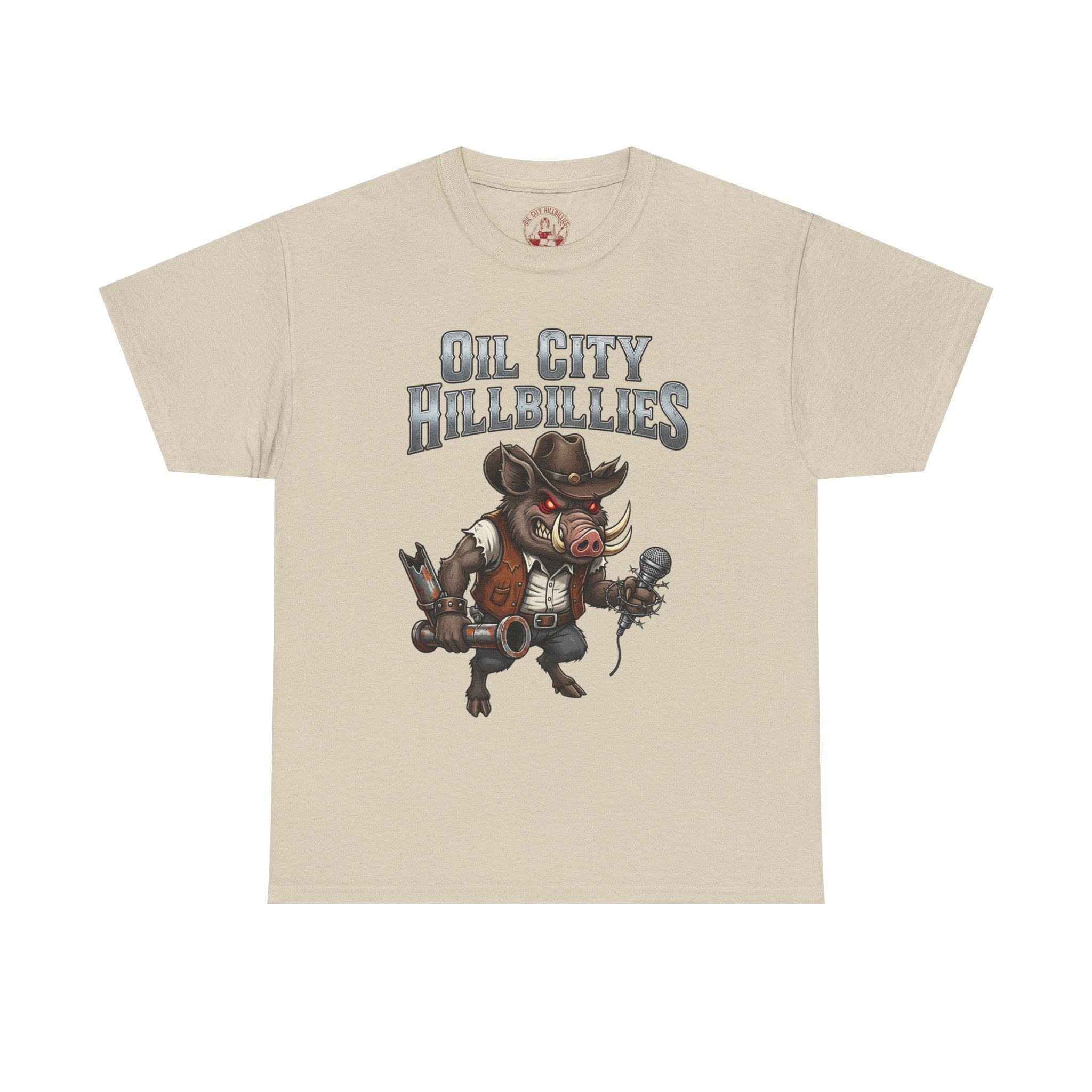 Oil City Hillbillies Unisex Tee - Country Humor Shirt, Vintage Graphic Tee, Perfect for Music Lovers, BBQ Events, Gifting, Everyday Wear