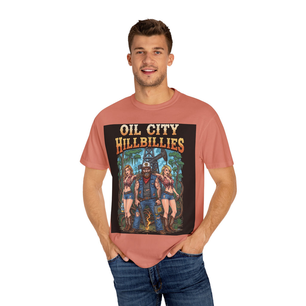 Vintage Graphic Tee – Oil City Hillbillies Shirt, Unisex T-Shirt, Casual Wear, Festival Outfit, Southern Pride Apparel