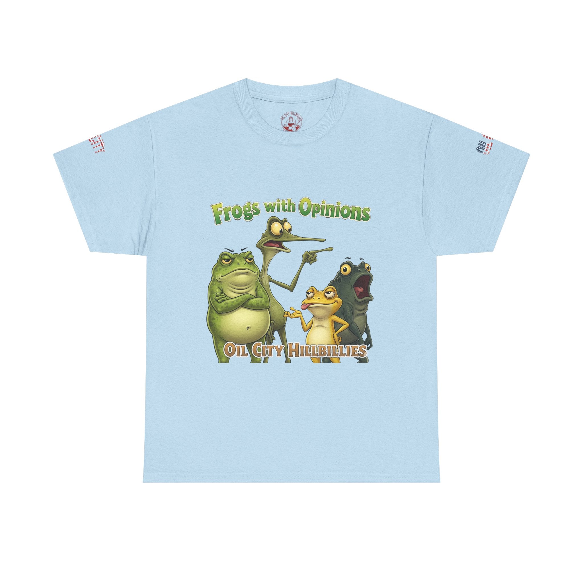 Frogs with Opinions Unisex Tee - Oil City Hillbillies Official Merchandise
