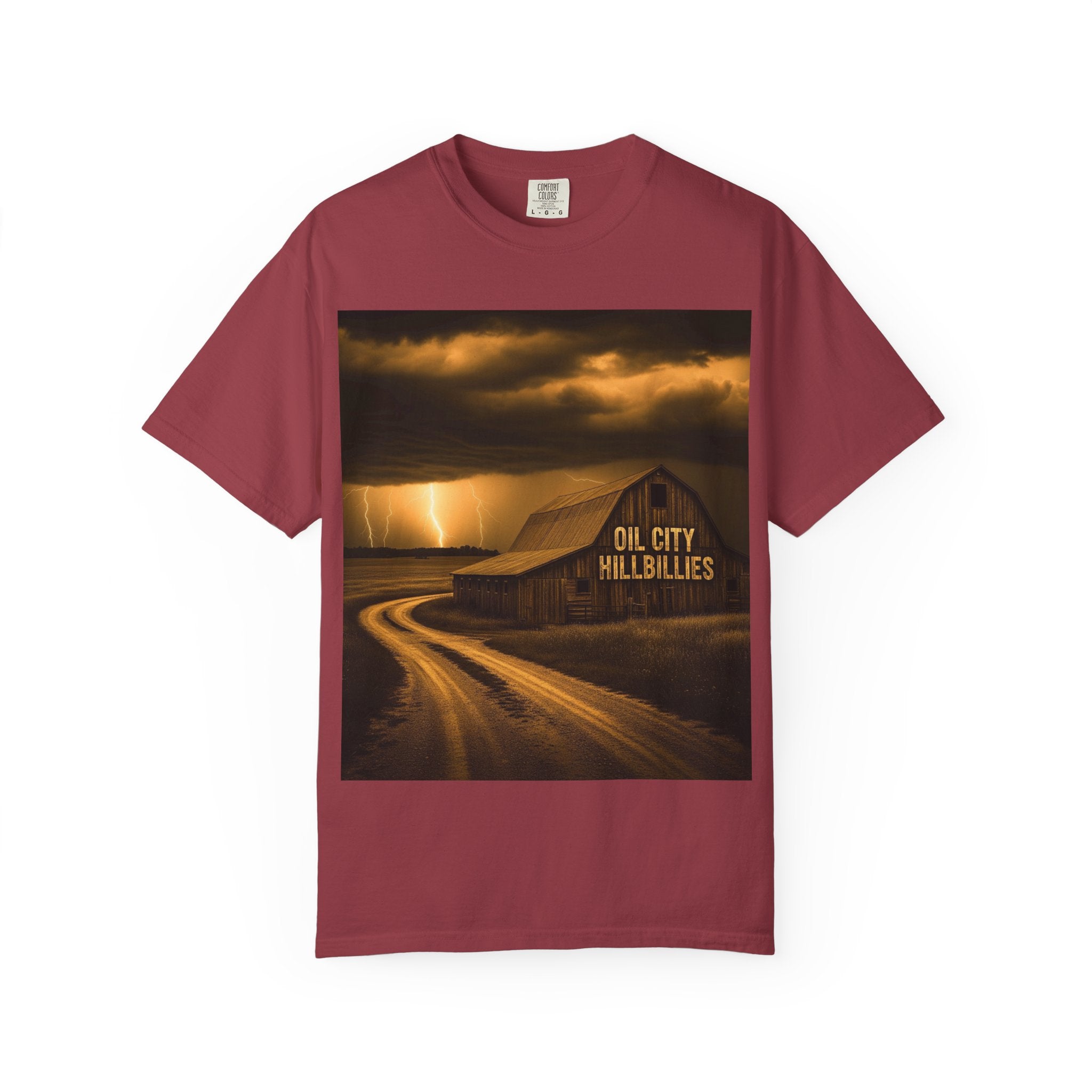 Oil City Hillbillies Vintage Graphic Tee – Unisex Outlaw Country T-Shirt, Southern Rock Band Merch, Country Concert Shirt