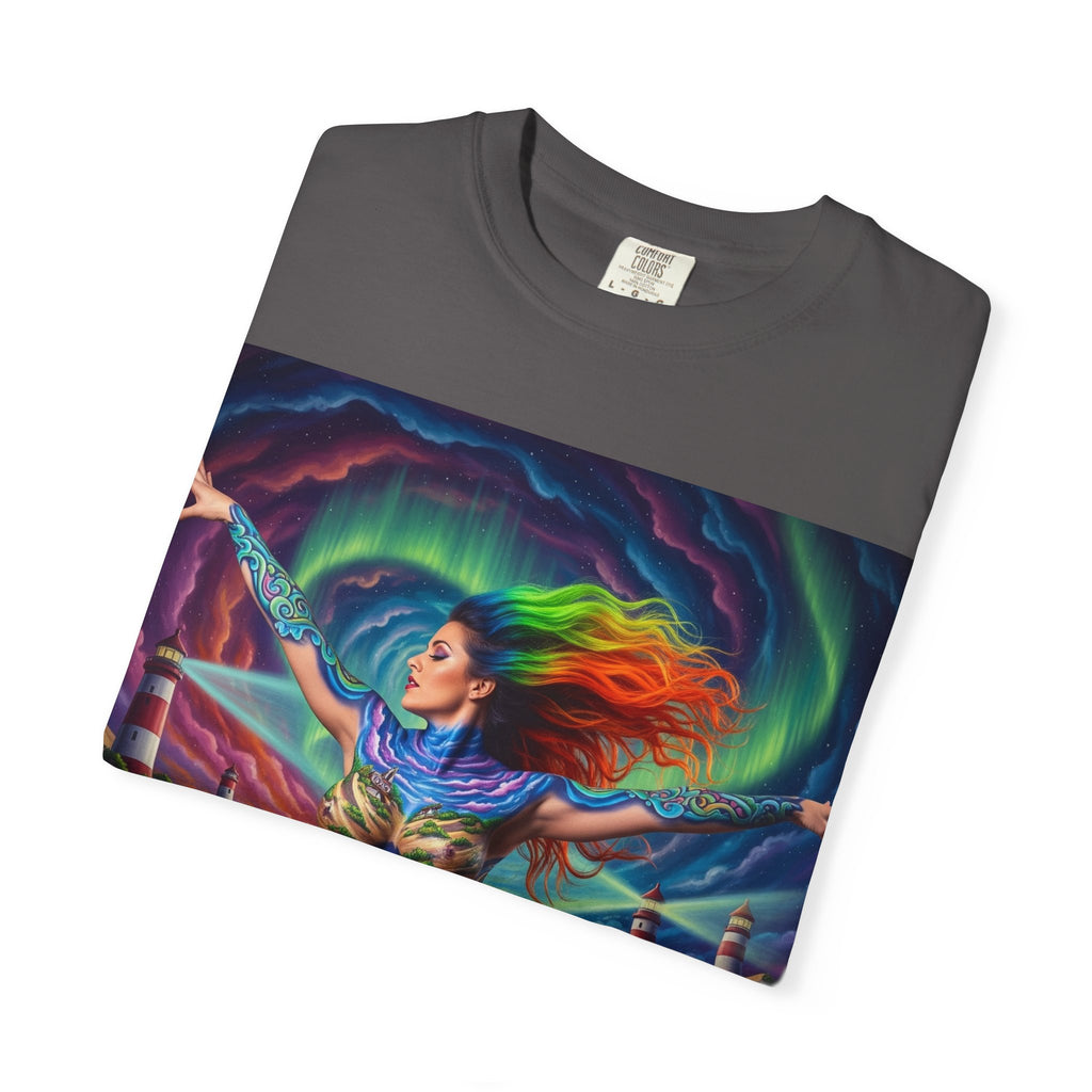 Oil City Hillbillies Colorful Spirit Unisex T-Shirt, Artistic Graphic Tee, Casual Wear, Gift for Art Lovers, Summer Festival Fashion