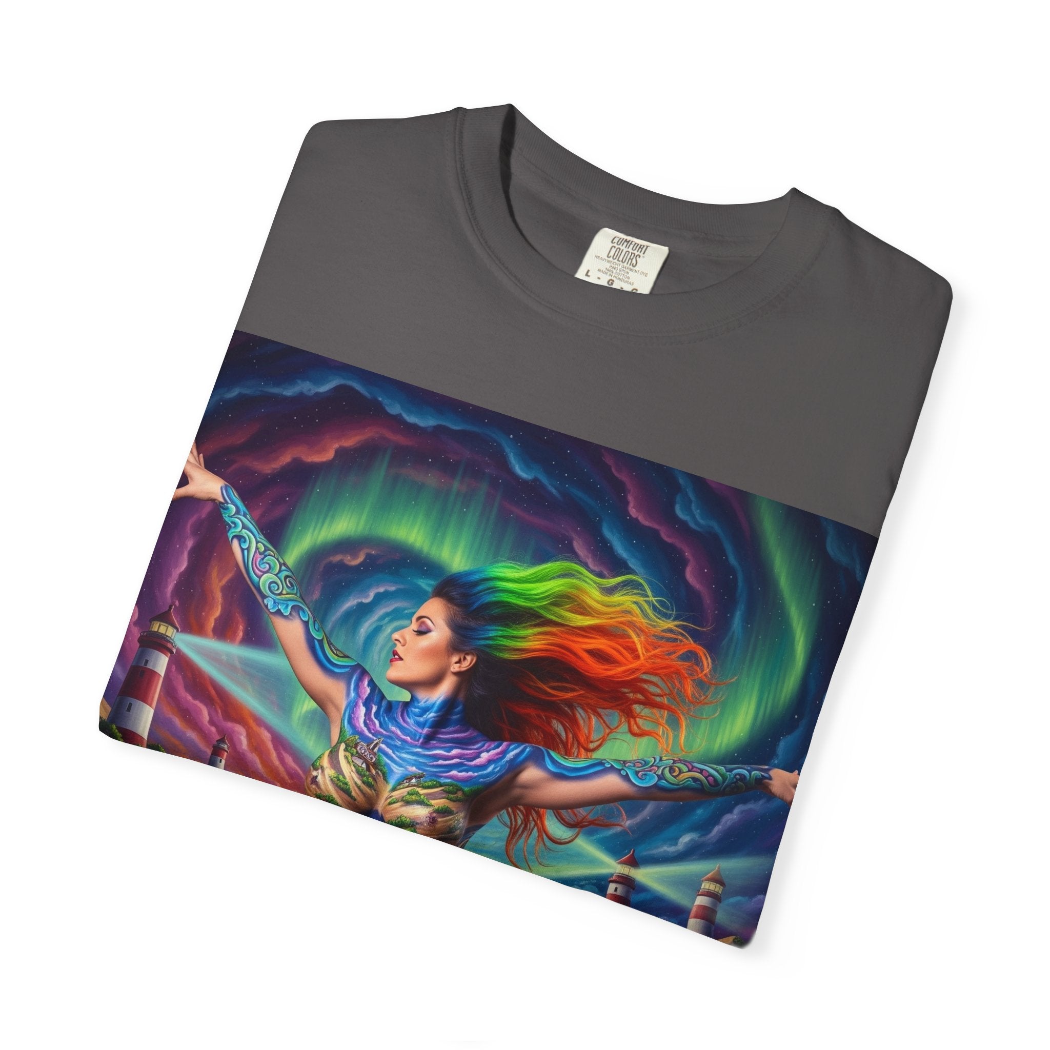 Oil City Hillbillies Colorful Spirit Unisex T-Shirt, Artistic Graphic Tee, Casual Wear, Gift for Art Lovers, Summer Festival Fashion