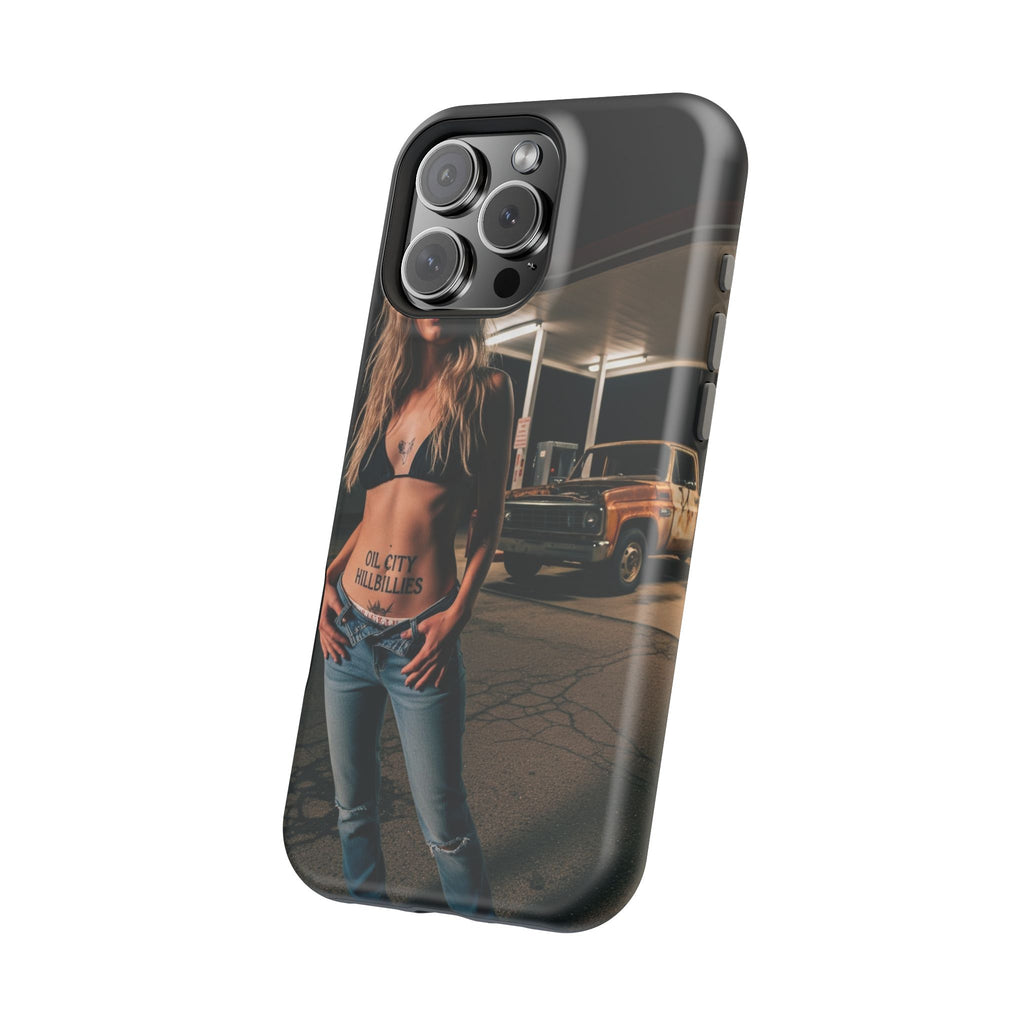 Oil City Hillbillies Magnetic Tough Cases | Personalized Phone Cover, Unique Gift for Country Lovers, Tough Cell Phone Case, Hillbilly Style