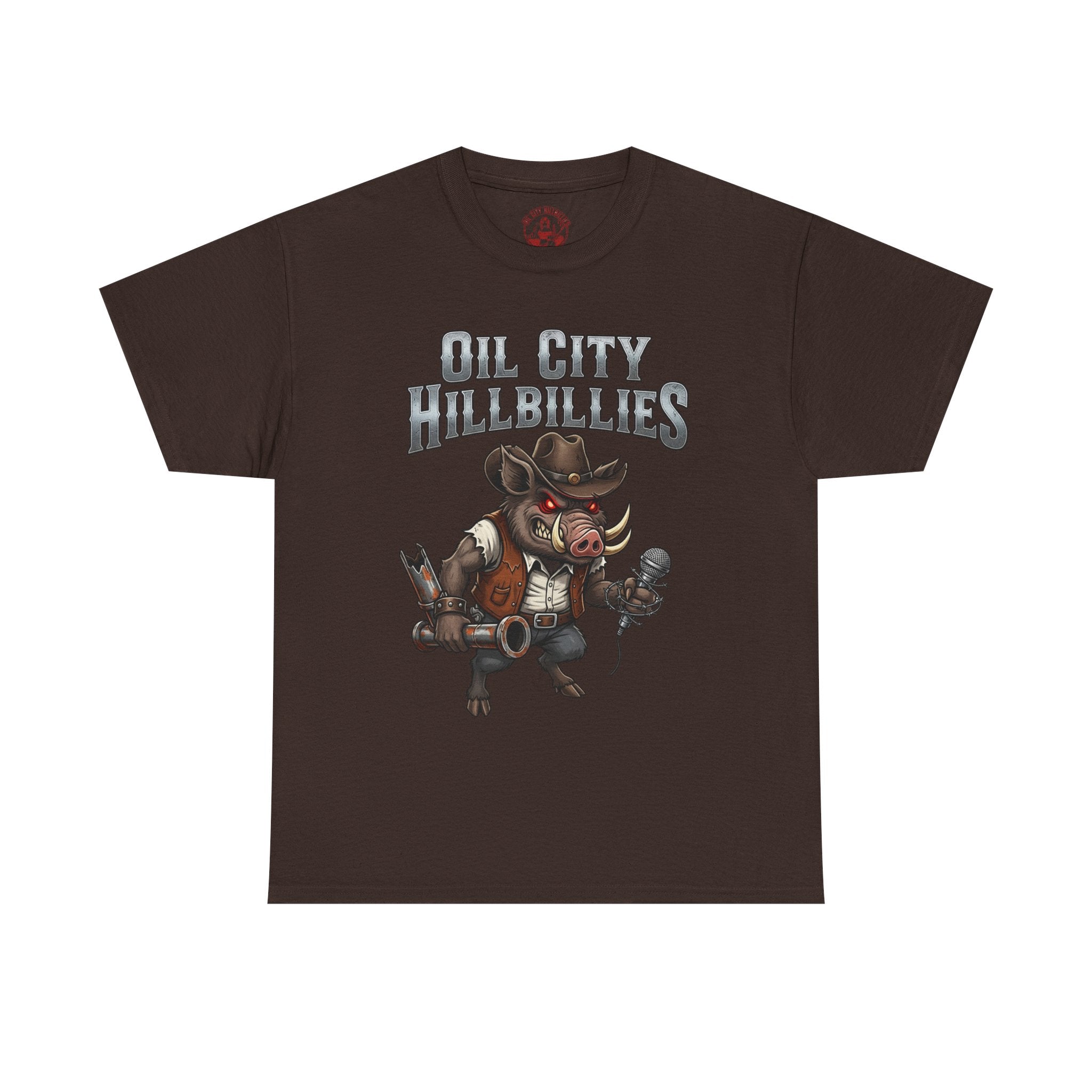 Oil City Hillbillies Unisex Tee - Country Humor Shirt, Vintage Graphic Tee, Perfect for Music Lovers, BBQ Events, Gifting, Everyday Wear
