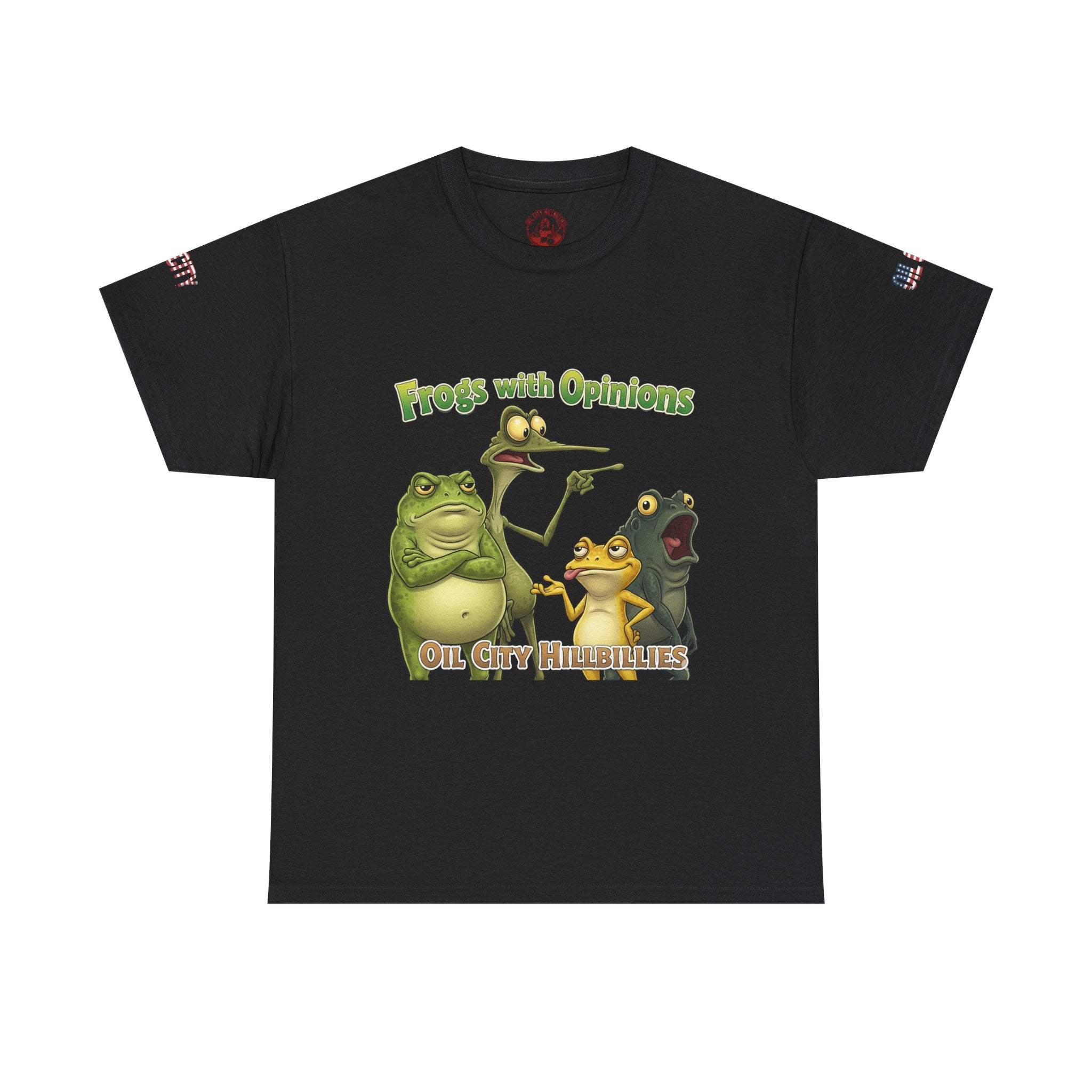 Frogs with Opinions Unisex Tee - Oil City Hillbillies Official Merchandise